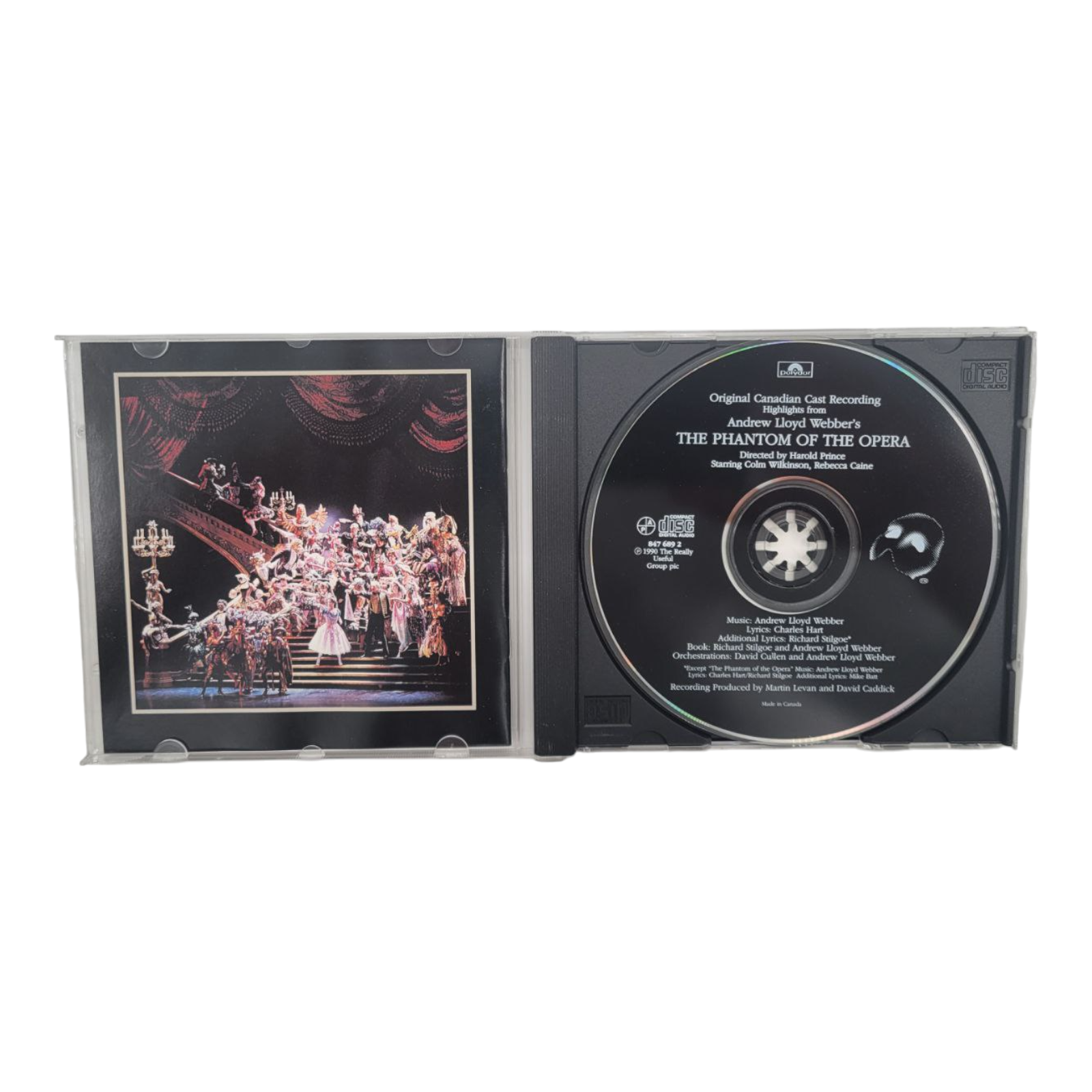 Phantom of the Opera Godfather Part III X Files 3 CD Soundtrack Bundle