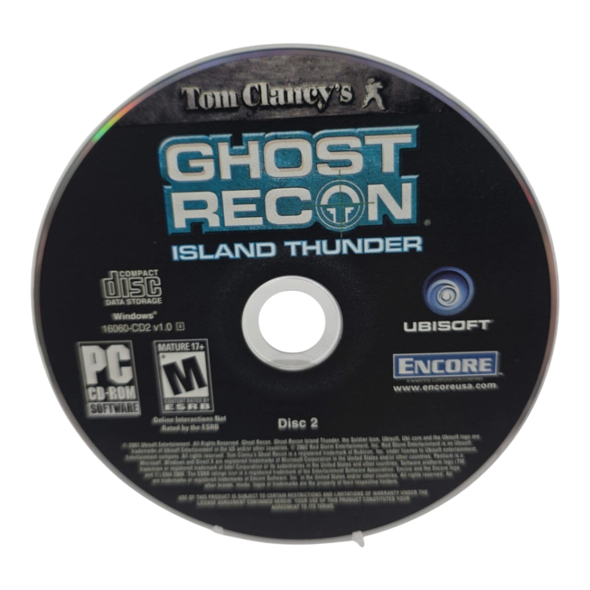 Tom Clancy’s Ghost Recon & Ghost Recon: Island Thunder PC Ubisoft Game Set