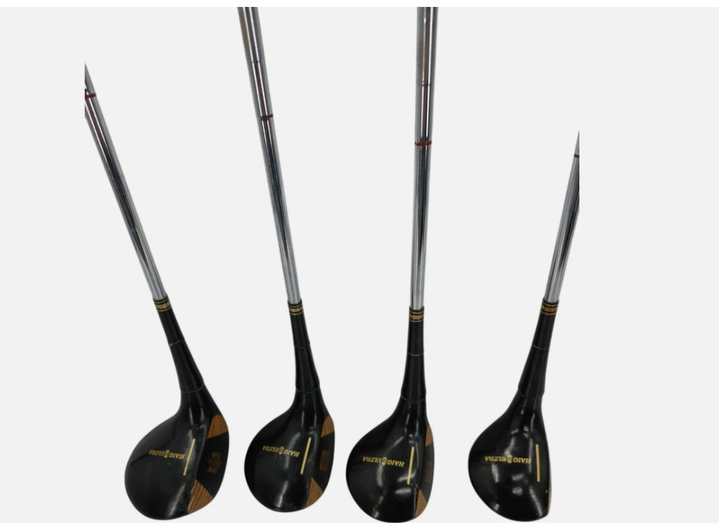 Walter Hagen Haig Ultra Driver 3 4 And 5 Fairway Wood Four Golf Club Bundle RH