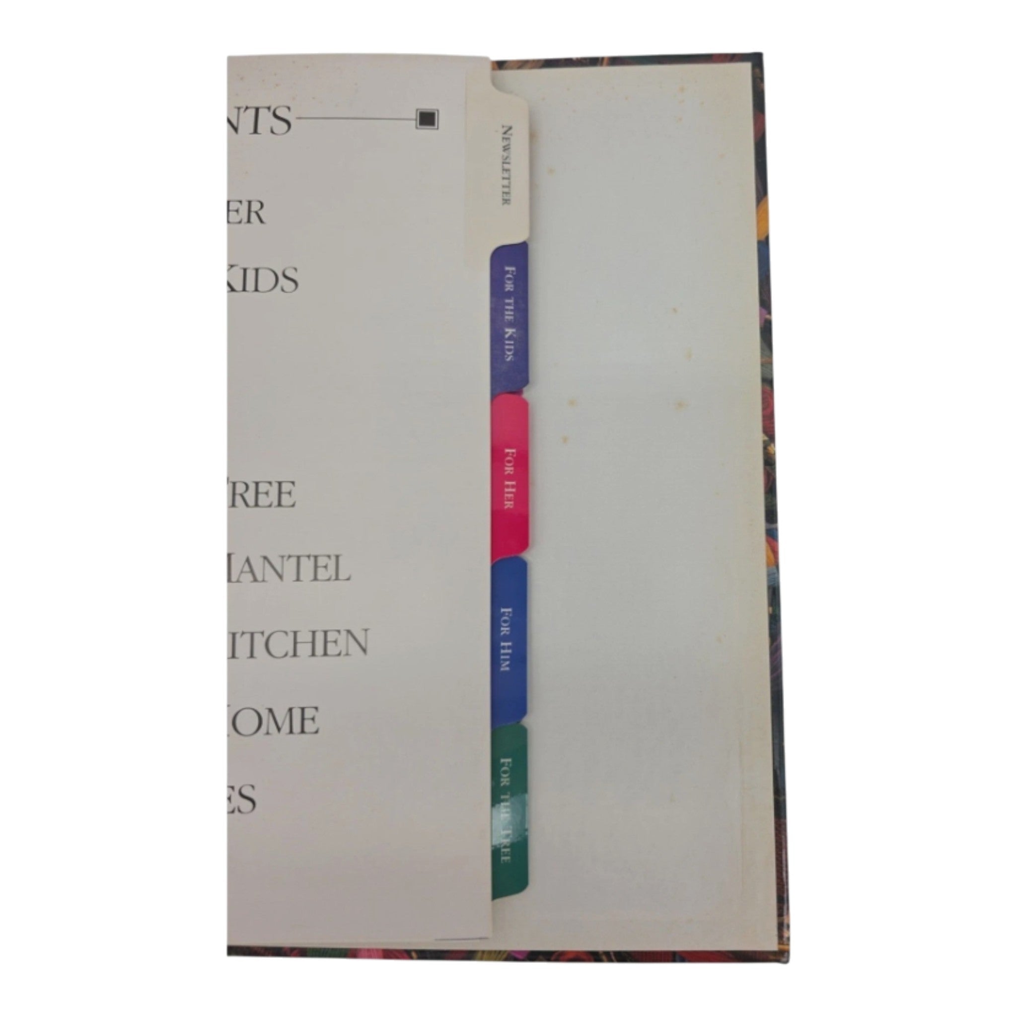 The Vanessa-Ann Collection Christmas in Cross-Stitch Binder by Oxmoor House