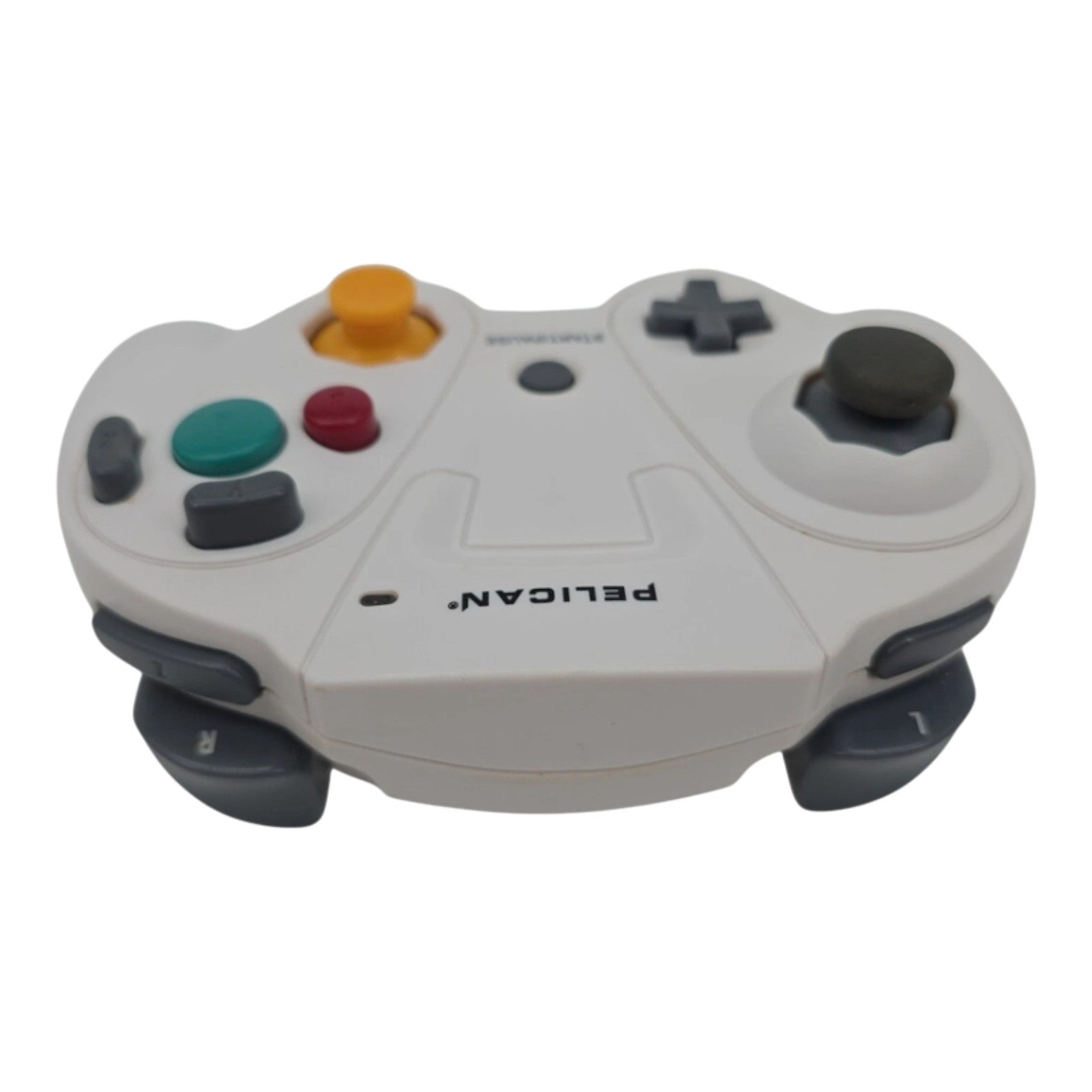 Pelican G3 Wireless Controller PL-7055 for Nintendo GameCube White Tested