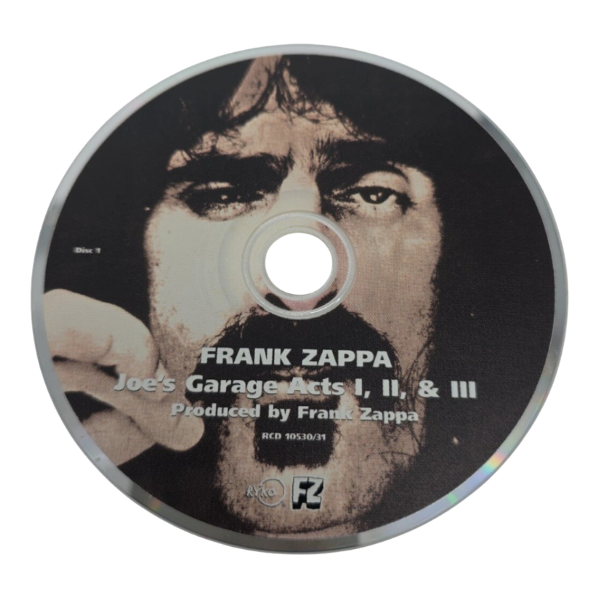 Frank Zappa Joe’s Garage Acts I, II & III 2-CD Album RykoDisc RCD