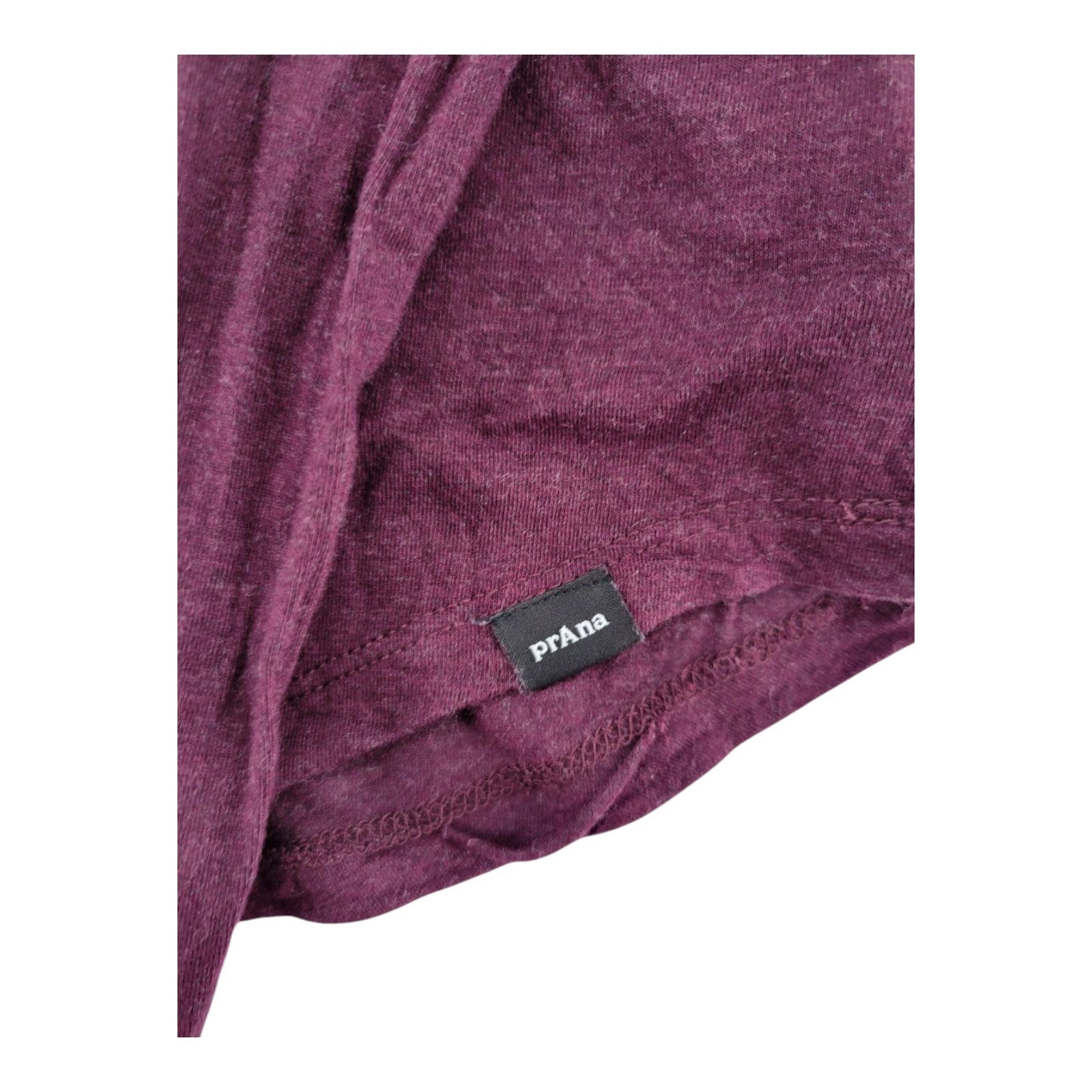PrAna Long Sleeve Burgundy Lightweight Stretch Womens Top Size Small