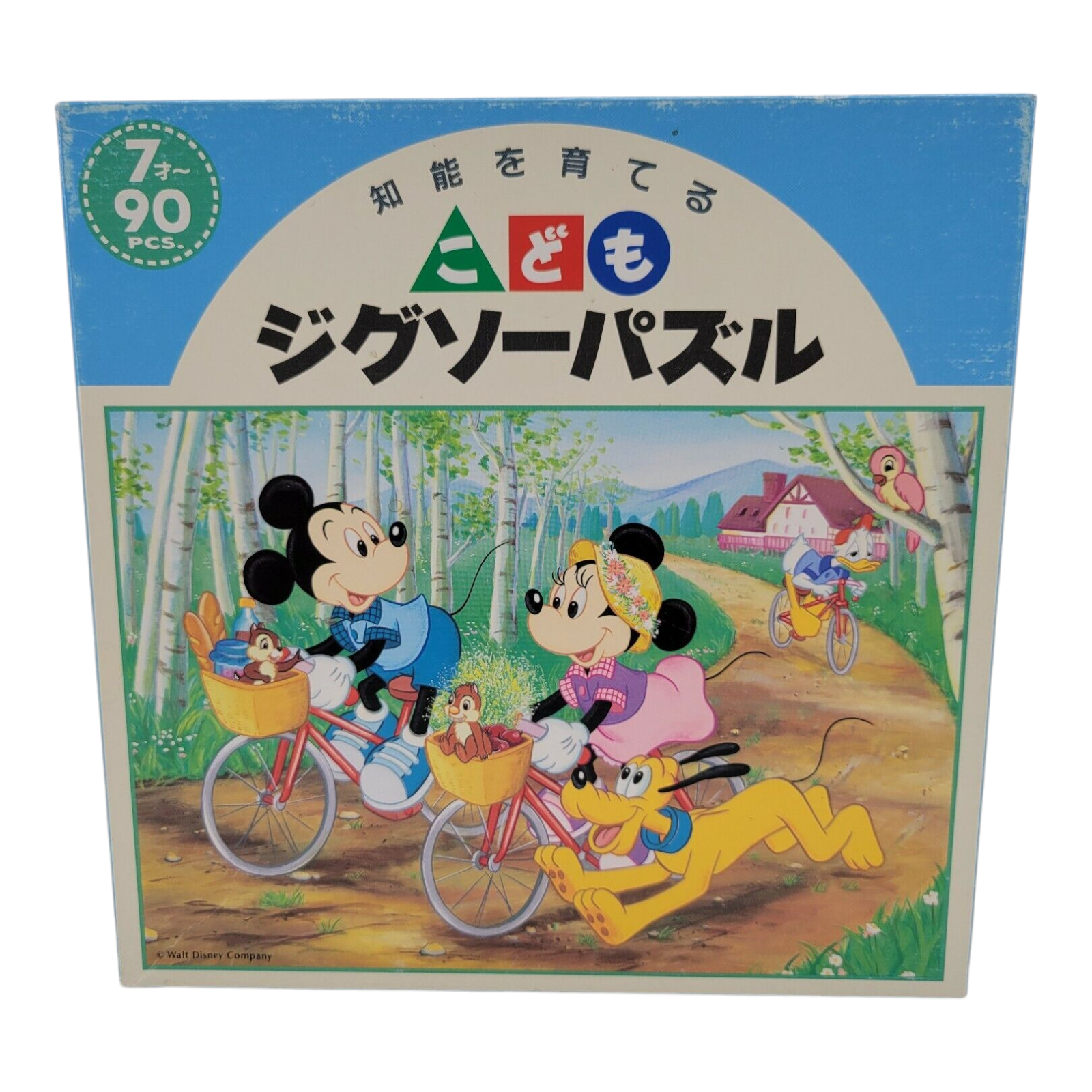 Walt Disney Mickey Mouse And Friends Japanese Cardboard Pieces Jigsaw Puzzle