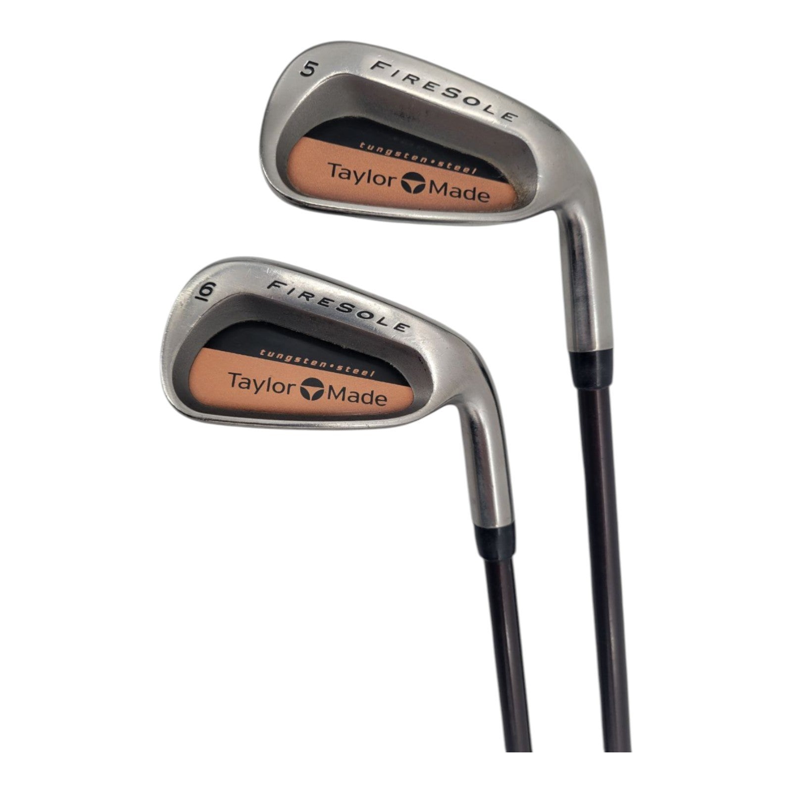 TaylorMade Burner Firesole RH Irons 5 & 6 R-80 Graphite 2 Club Bundle