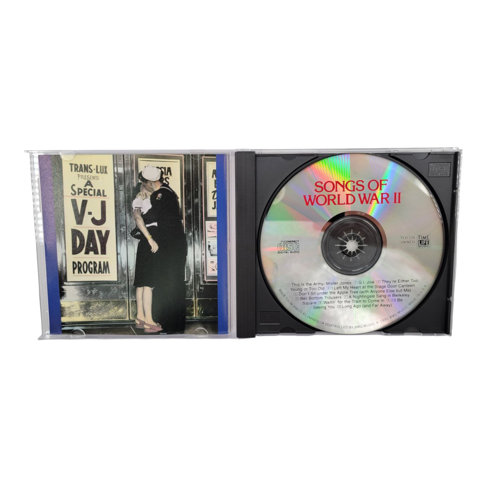 Glen Miller Tommy Dorsey George Winston World War II Summer Songs 4 CD Bundle