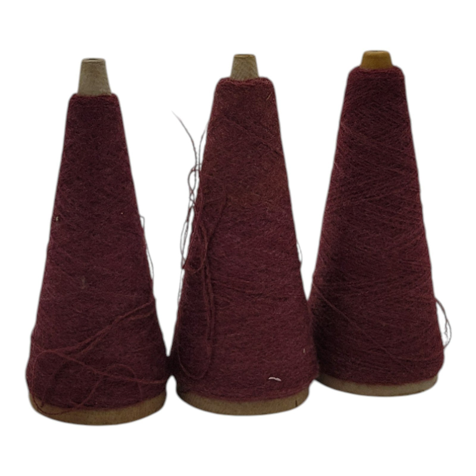 Vintage Malina Navy 604 Yarn Cone Acrylic 2/24 Lot of 3