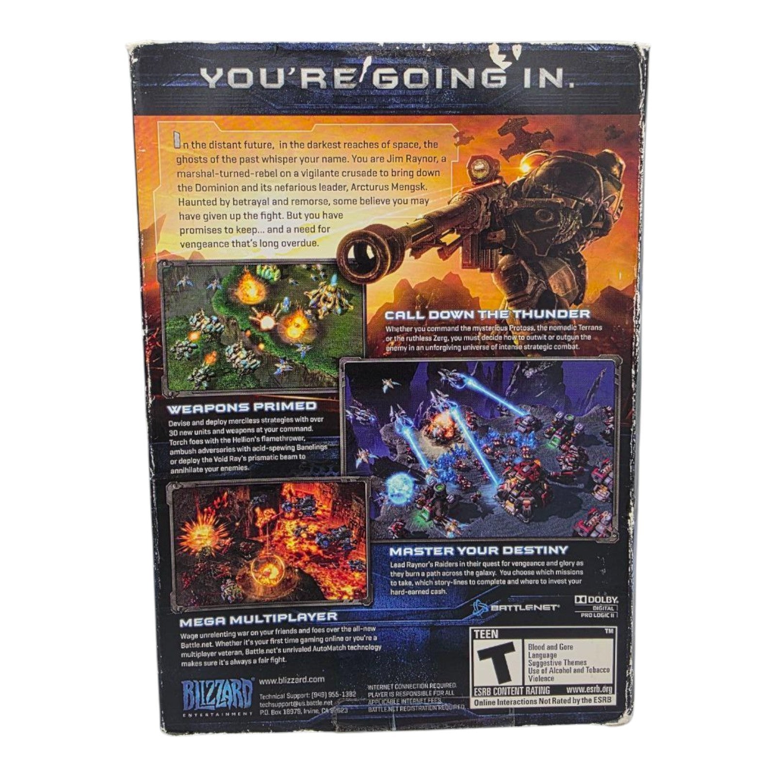 StarCraft 2 Wings of Liberty PC Game Complete with Manual Blizzard 2010