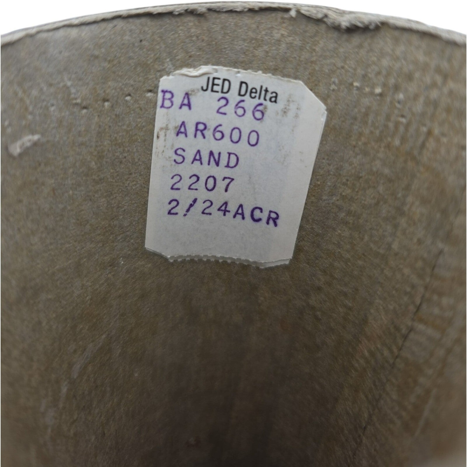 Vintage Jed Delta 2/24 Acrylic Weaving Knitting Yarn Sand 2207 Lot 0f 5