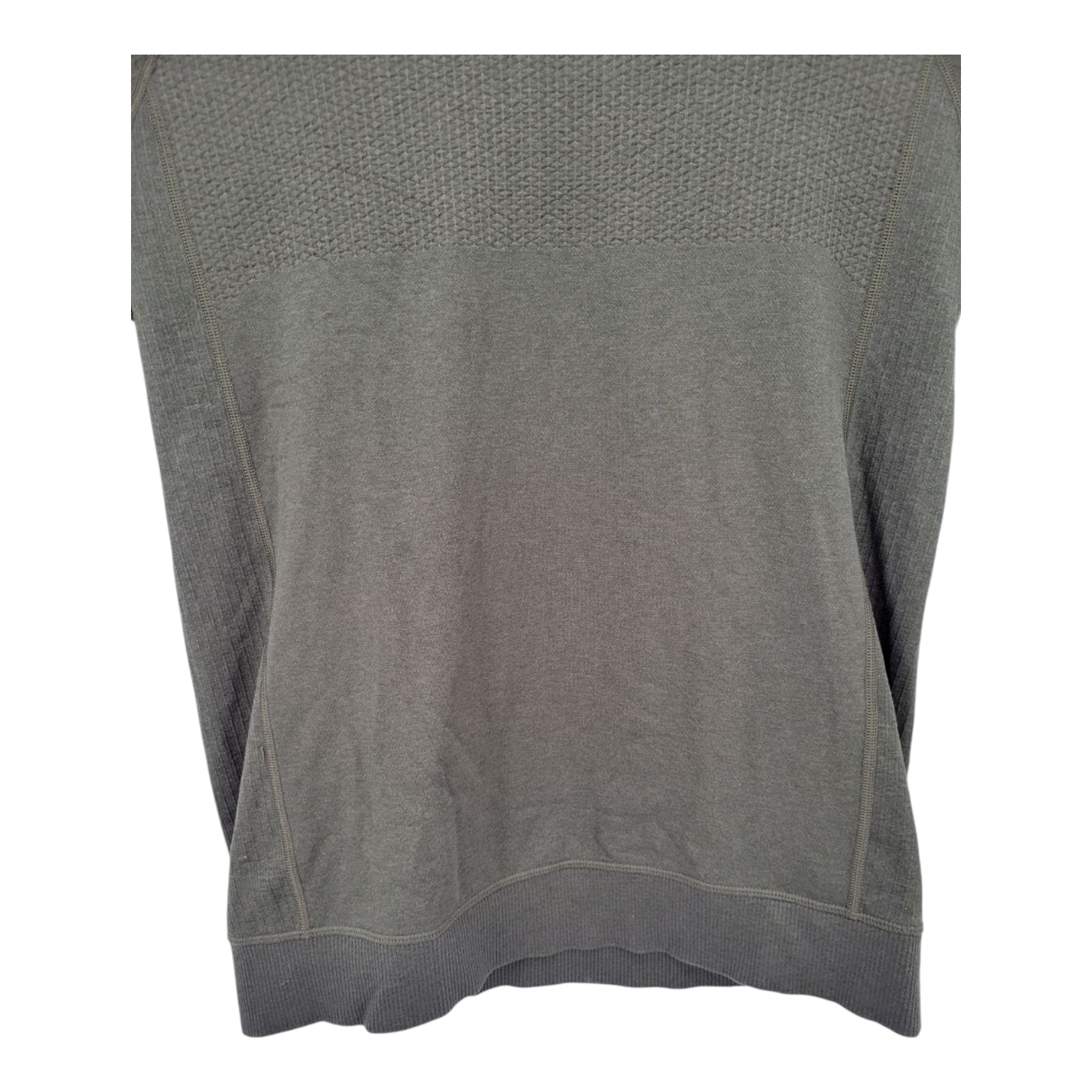 Lululemon Engineered Warmth Olive Green Merino Wool Sweatshirts Mens Size S