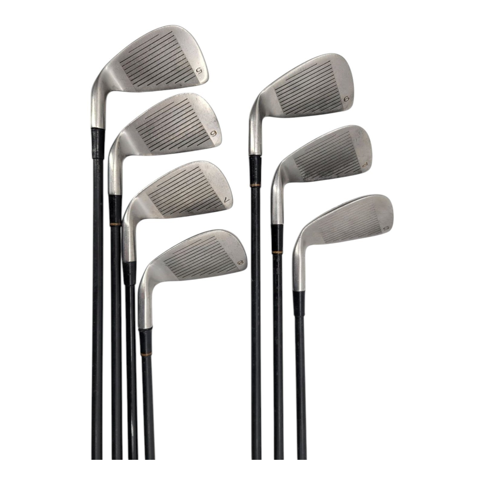 Bob Toski Catalyst Irons Set 5-9 PW SW RH Mens Graphite Shafts Stamped Grips