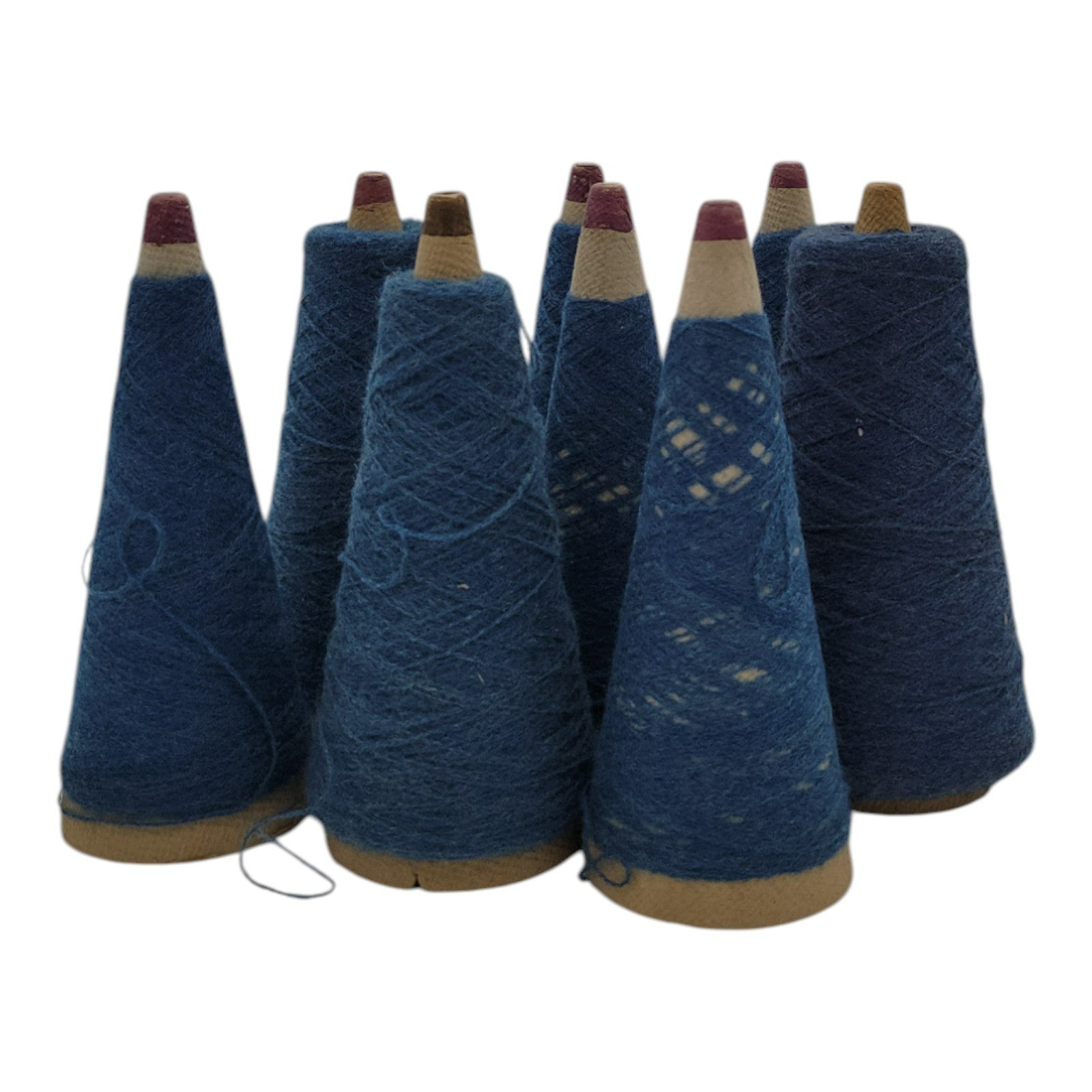 Vintage Templon 2/24 Betony Heather Yarn Cone Lot of 8