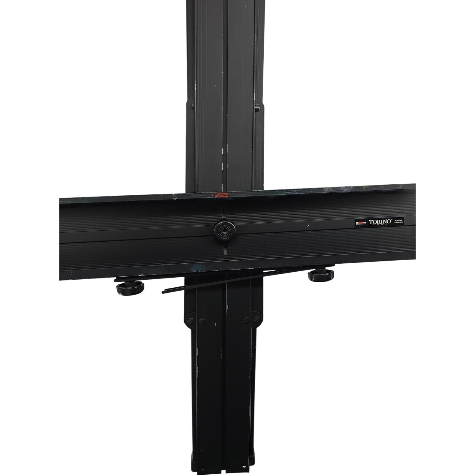 Martin Torino Studio Easel Black Aluminum Adjustable Artist Easel Stand