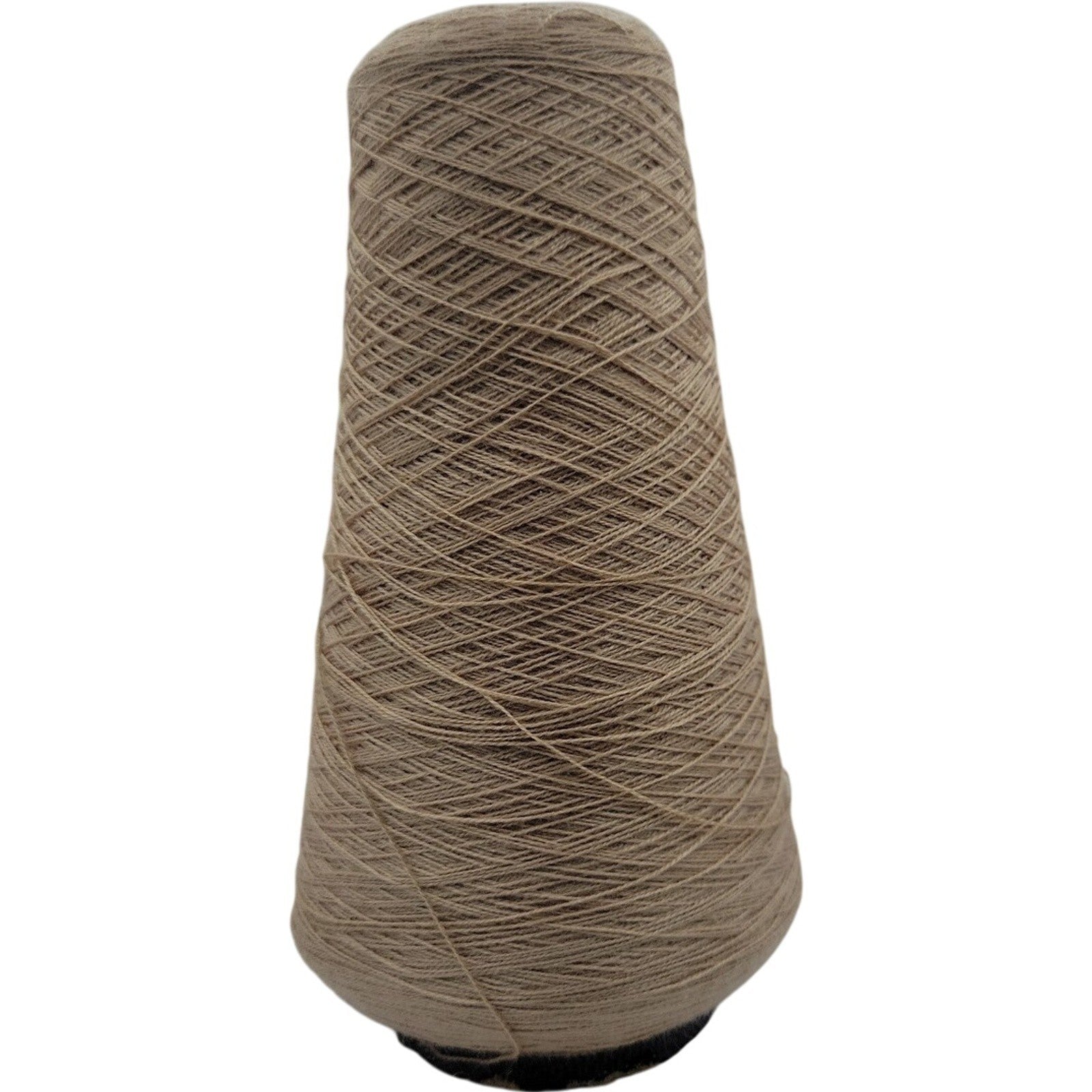 Vintage Pisgah Yarn 2/24 Taupe Weaving Knitting Cone Yarn Lot 4565