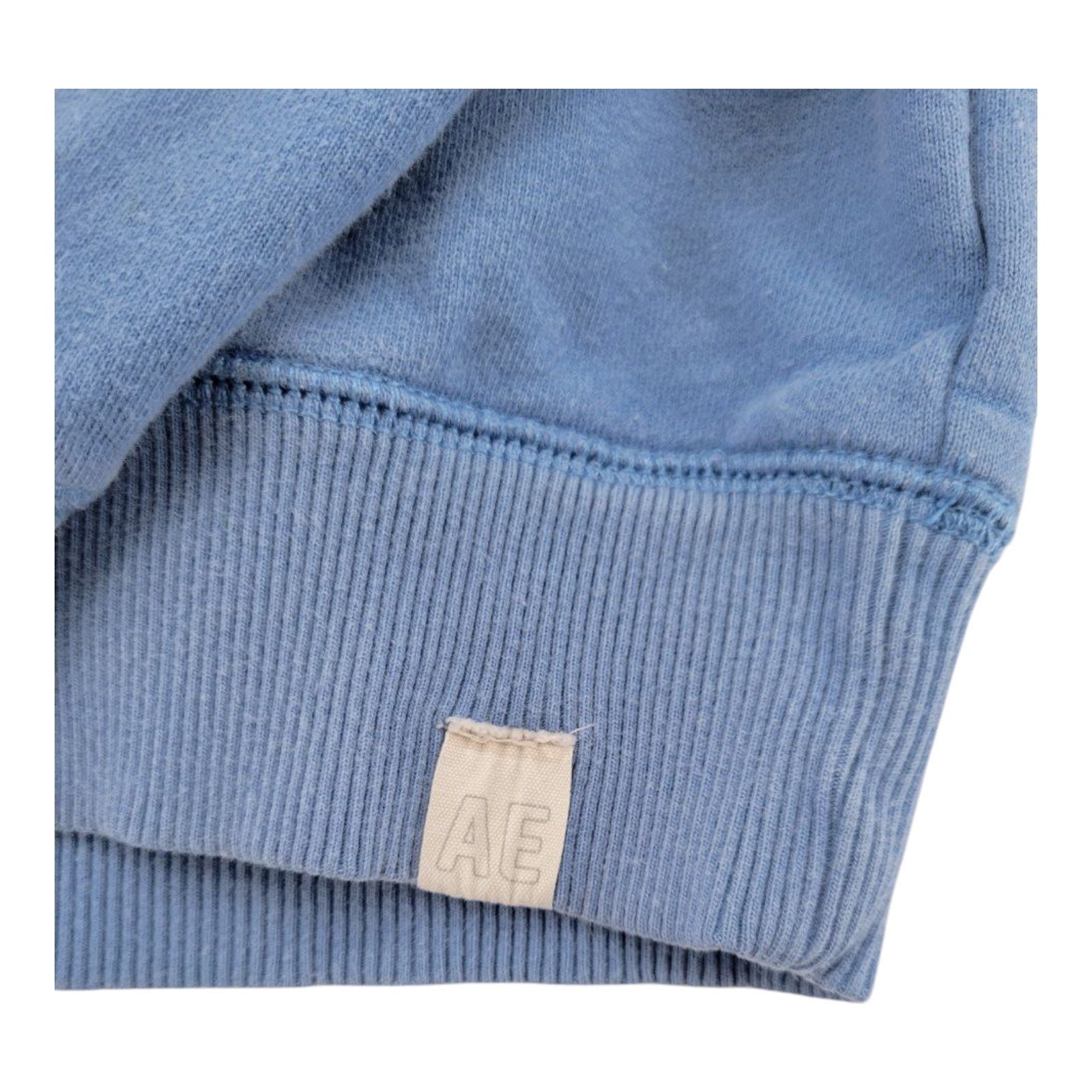 American Eagle 1977 Blue Pullover Sweatshirt Crewneck Logo Size Small