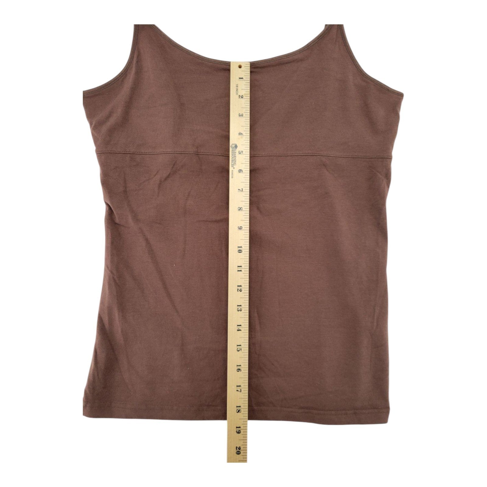 Personal Identity Women's Brown Camisole Tank Top Spaghetti Strap Size XL