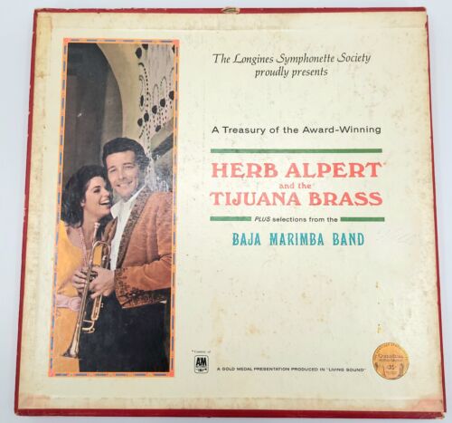 VTG A Treasury Of The Award-Winning Herb Alpert And The Tijuana Brass 5 LP Set