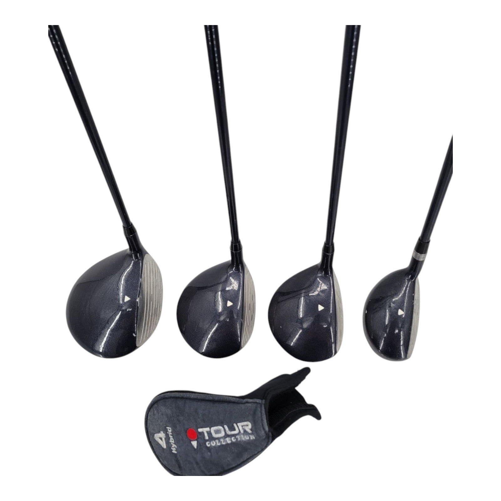 Tour Collection Ladies RH Driver 3 5 Woods 4 Hybrid Golf Club Bundle L Flex