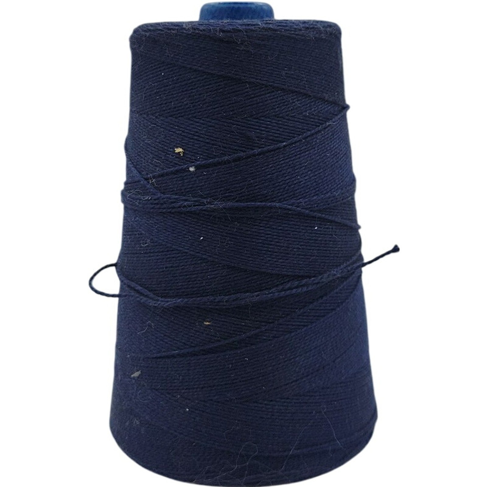 Vintage UKI 5/2 Acrylic Weaving Knitting Cone Yarn Midnight 66