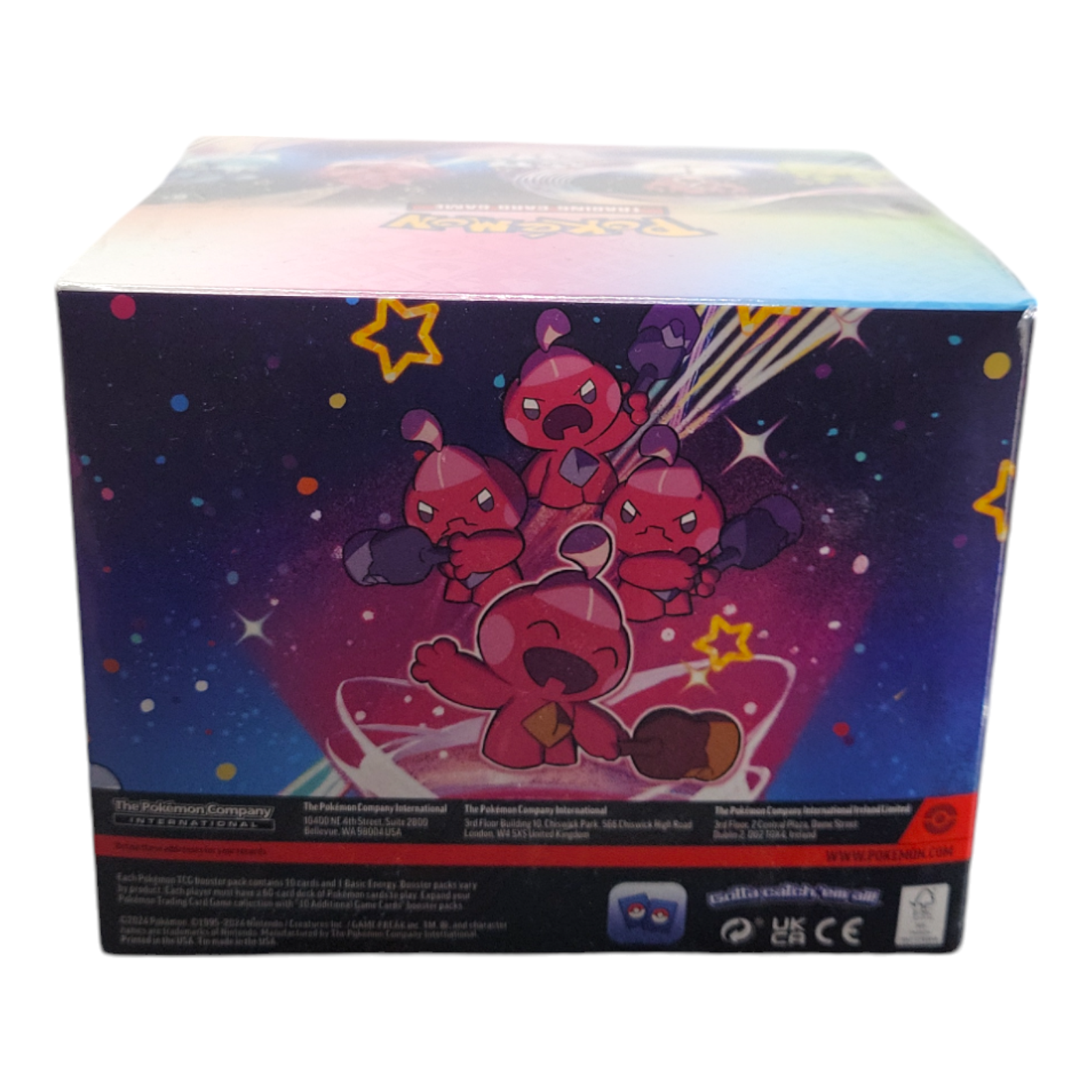 Pokémon TCG Scarlet & Violet 4.5 Paldean Fates Mini Tin Display 2 Booster Packs