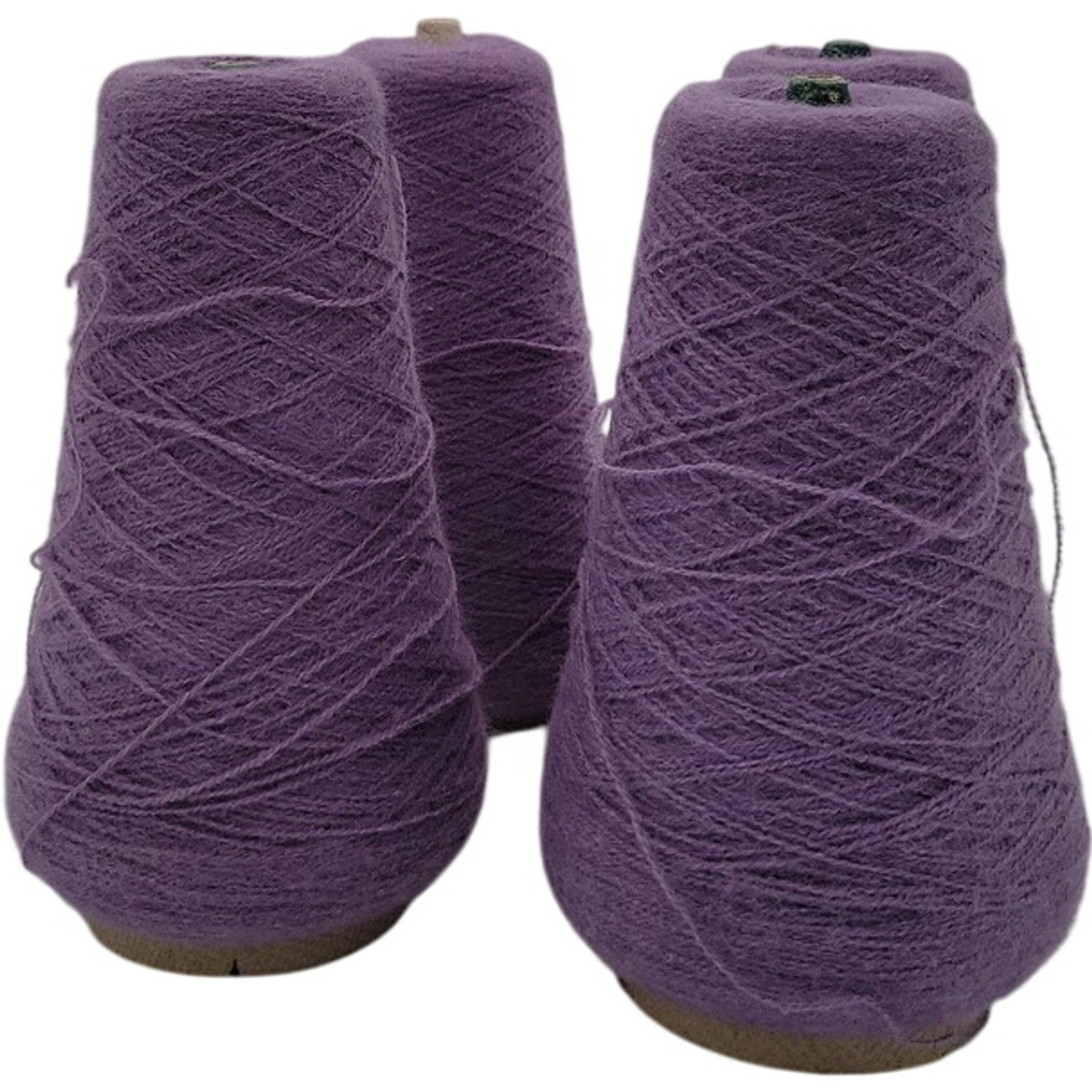 Vintage Templon 2/24 O/N Lavender Heather Cone Yarn Knitting S-78426 Lot of 4