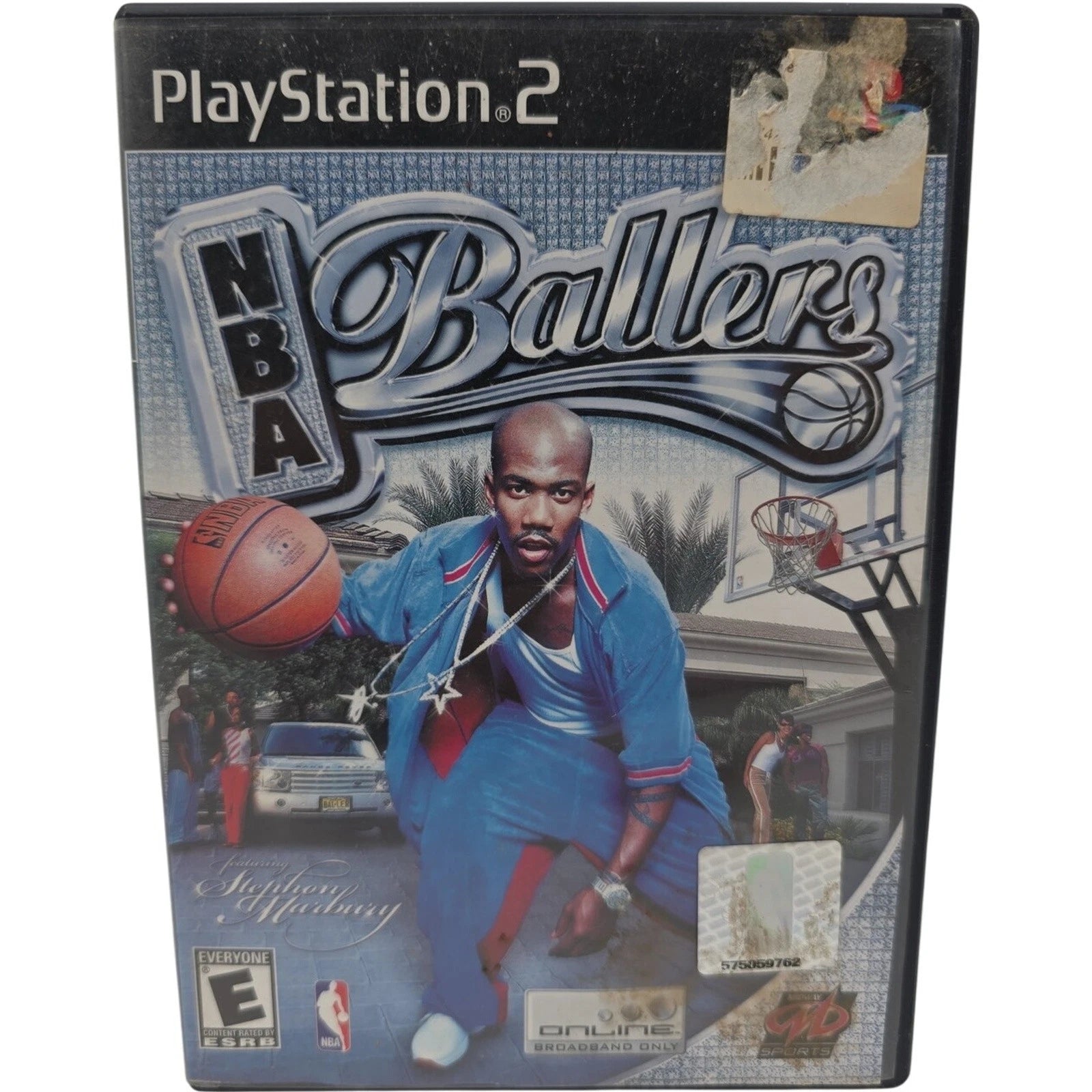 2004 NBA Ballers PS2 Video Game Sony PlayStation 2 - No Manual