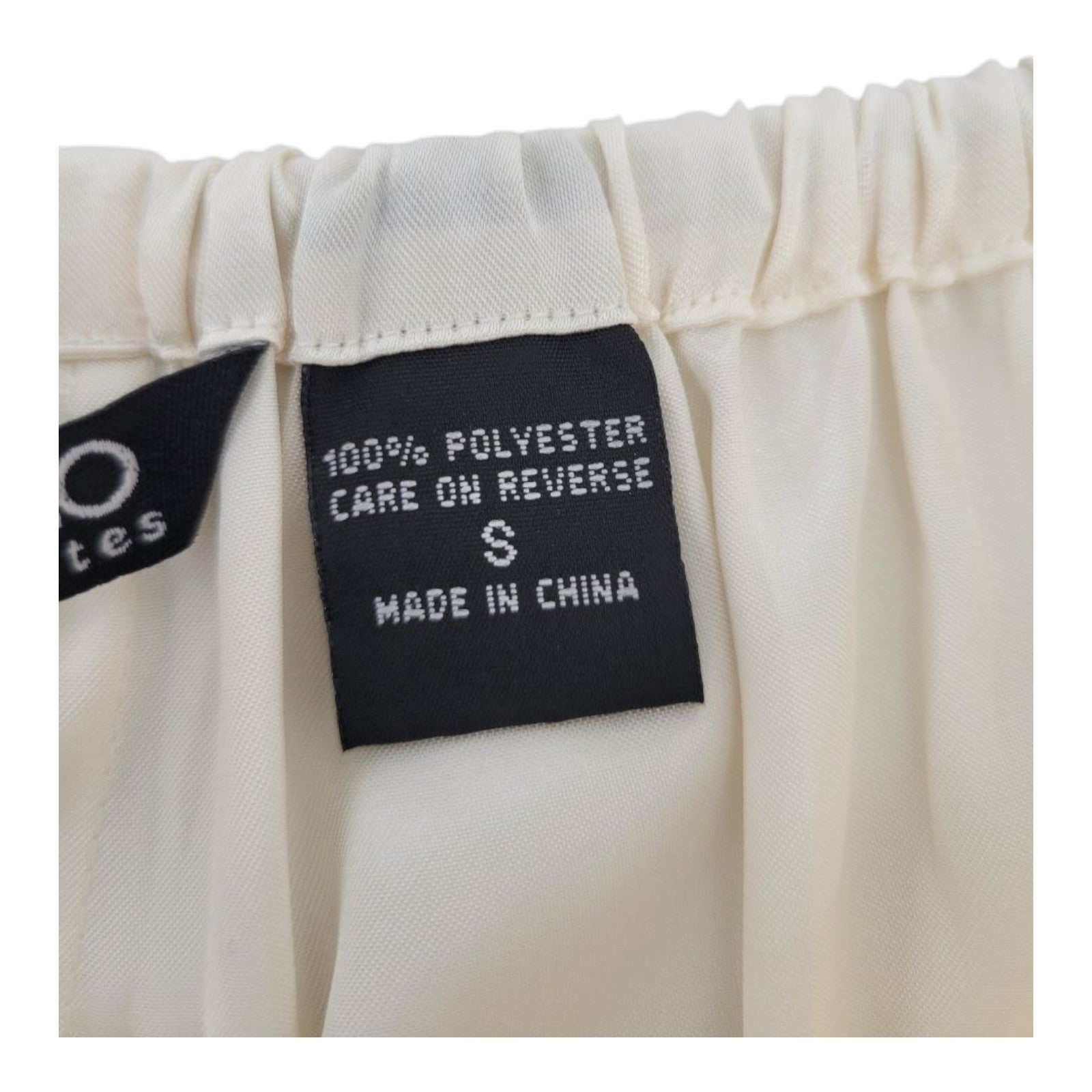 NY&Co Intimates Women's Ivory Satin Sleepwear Set Top & Shorts Sleeveless Size S