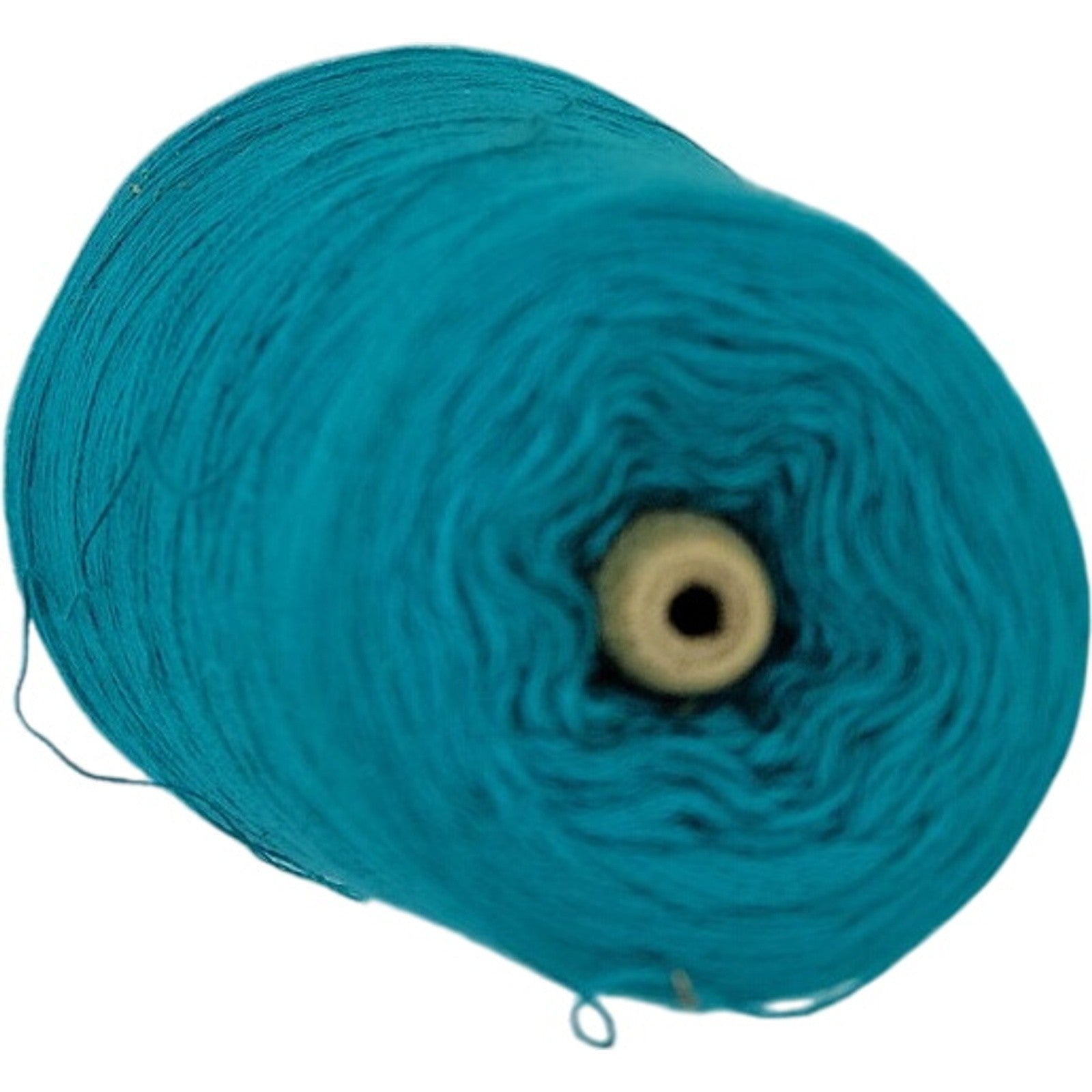Vintage Pisgah Yarn 2/24 Jade Green Acrylic Weaving Knitting Cone Lot 9271