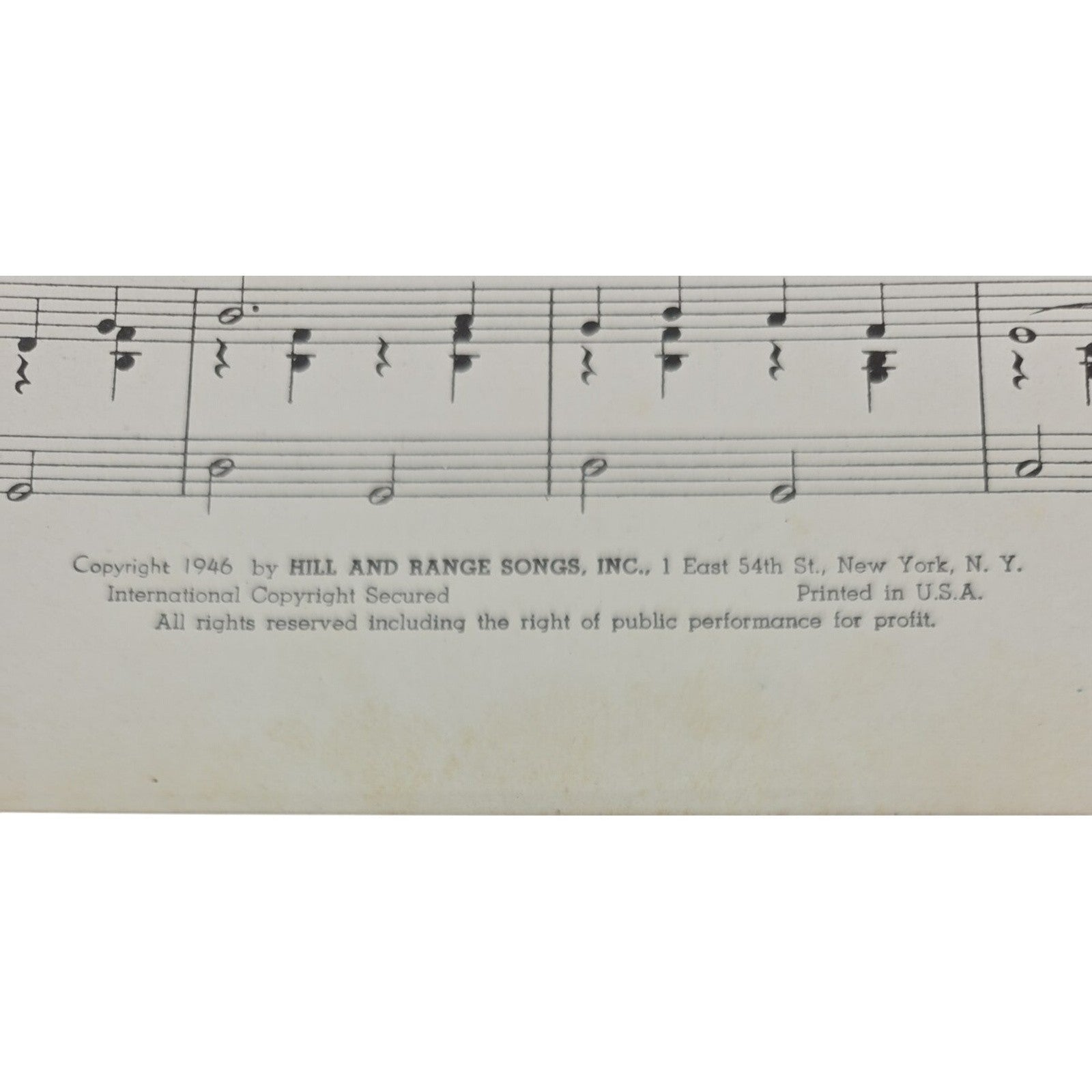 Vintage Sheet Music 1946 It's Too Late To Say That You're Sorry by Boots Faye