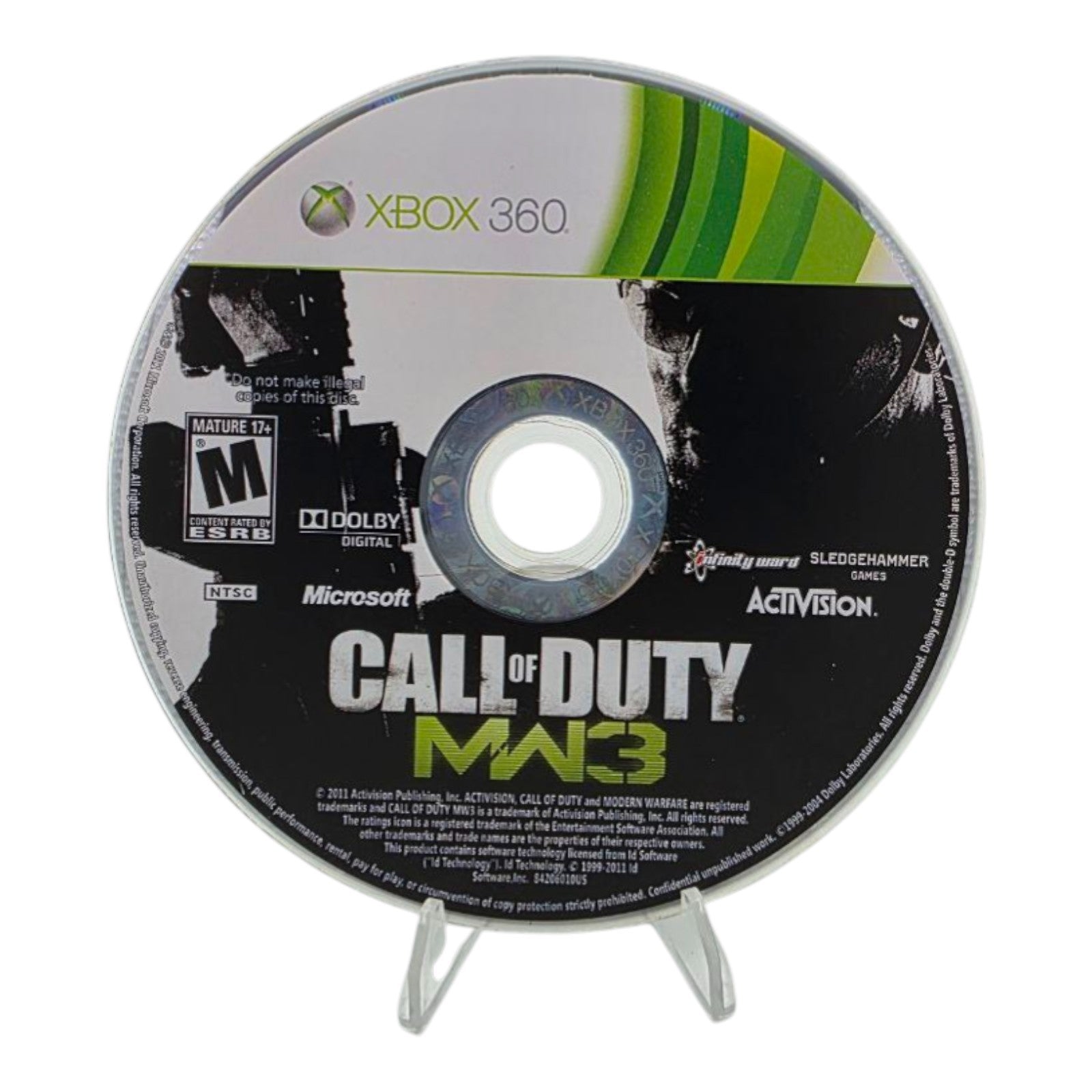 Call of Duty Modern Warfare 3 Xbox 360 Complete with Manual Tested 2011
