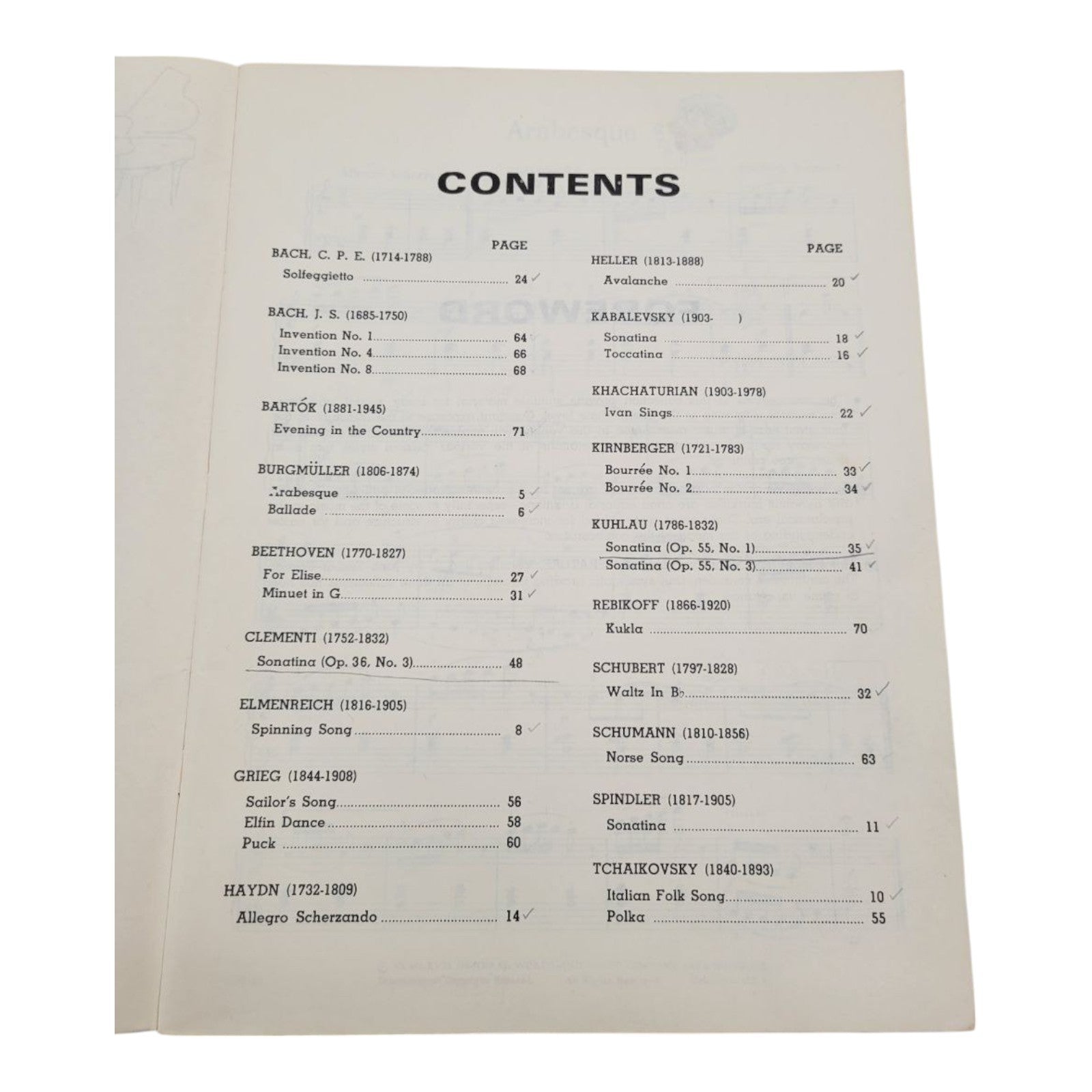 Bastien Piano Literature Volume 3 for Intermediate Grades by James Bastien