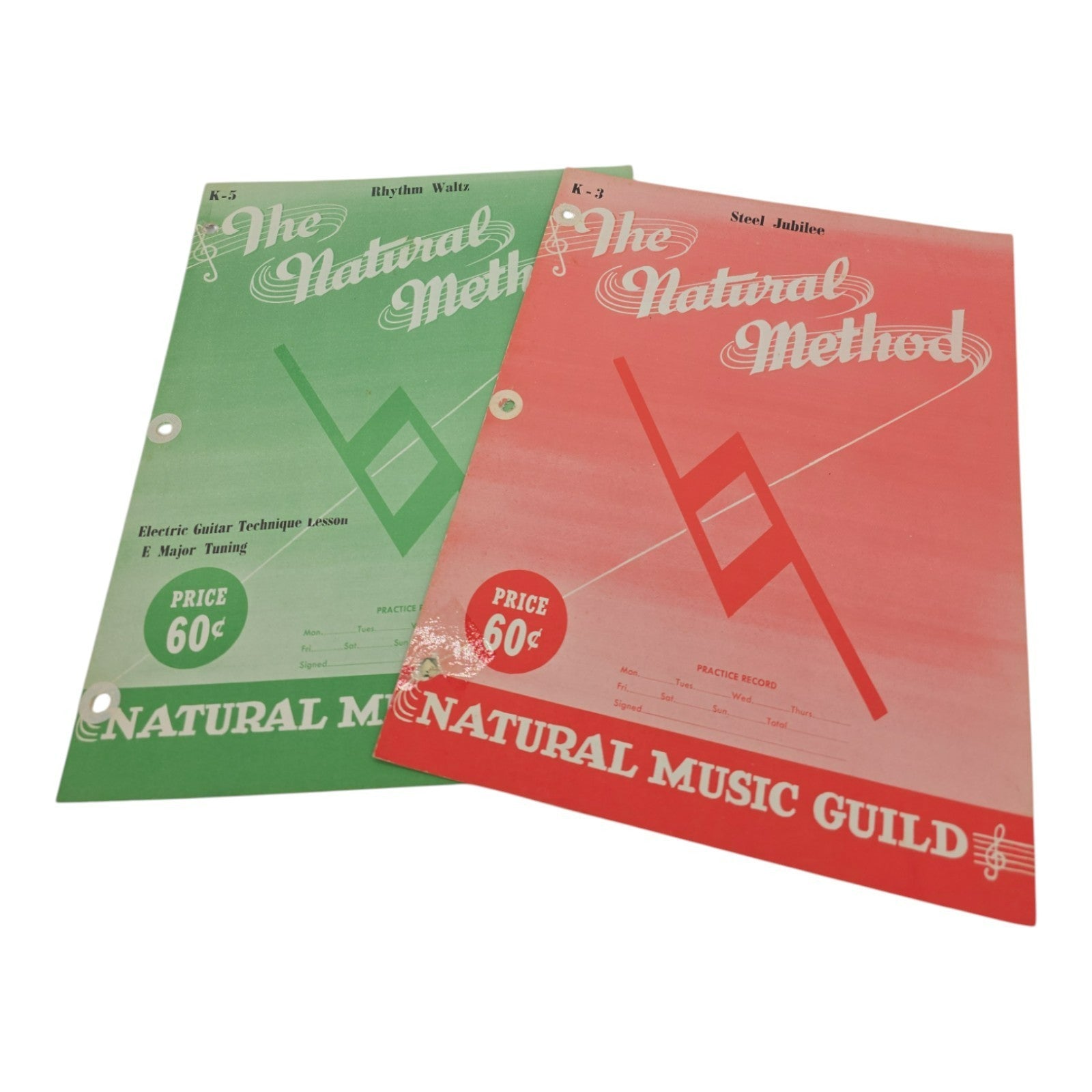 The Natural Method Sheet Music Set of 2 Rhythm Waltz and Steel Jubilee
