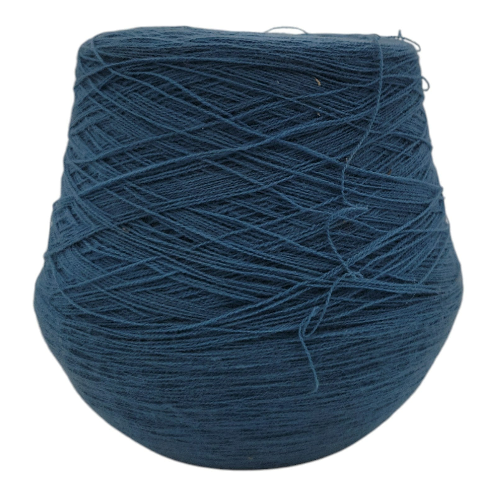 Vintage Phoenix Dye Works Acrylic Yarn Cone Blue 2/24