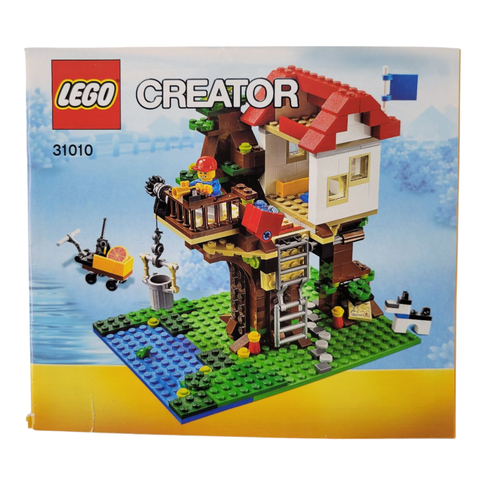 LEGO Creator 3 in 1 Treehouse and Family Home Instruction Manuals Set 31010