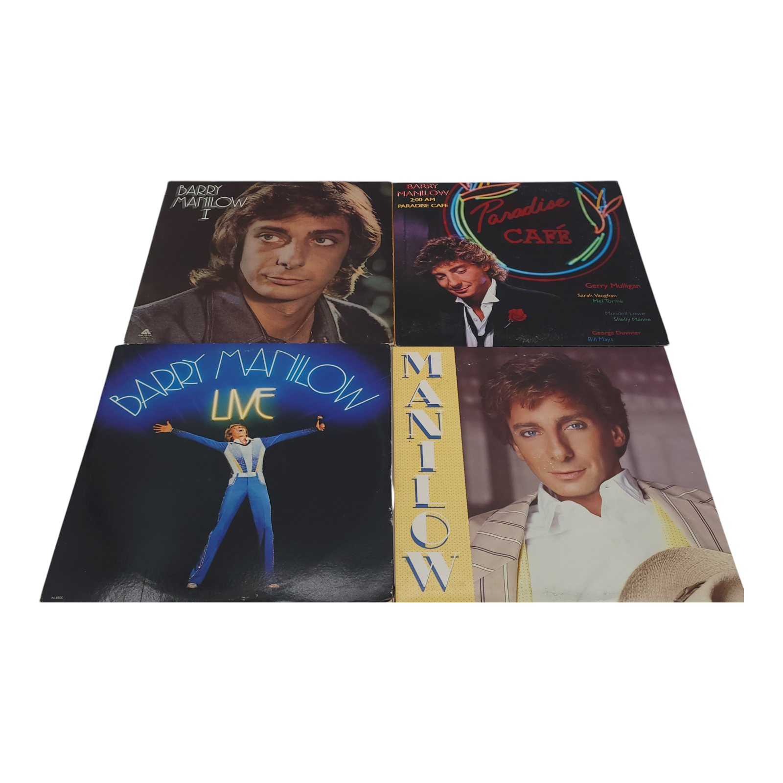 Barry Manilow I Vinyl LP 4 Album Bundle Live