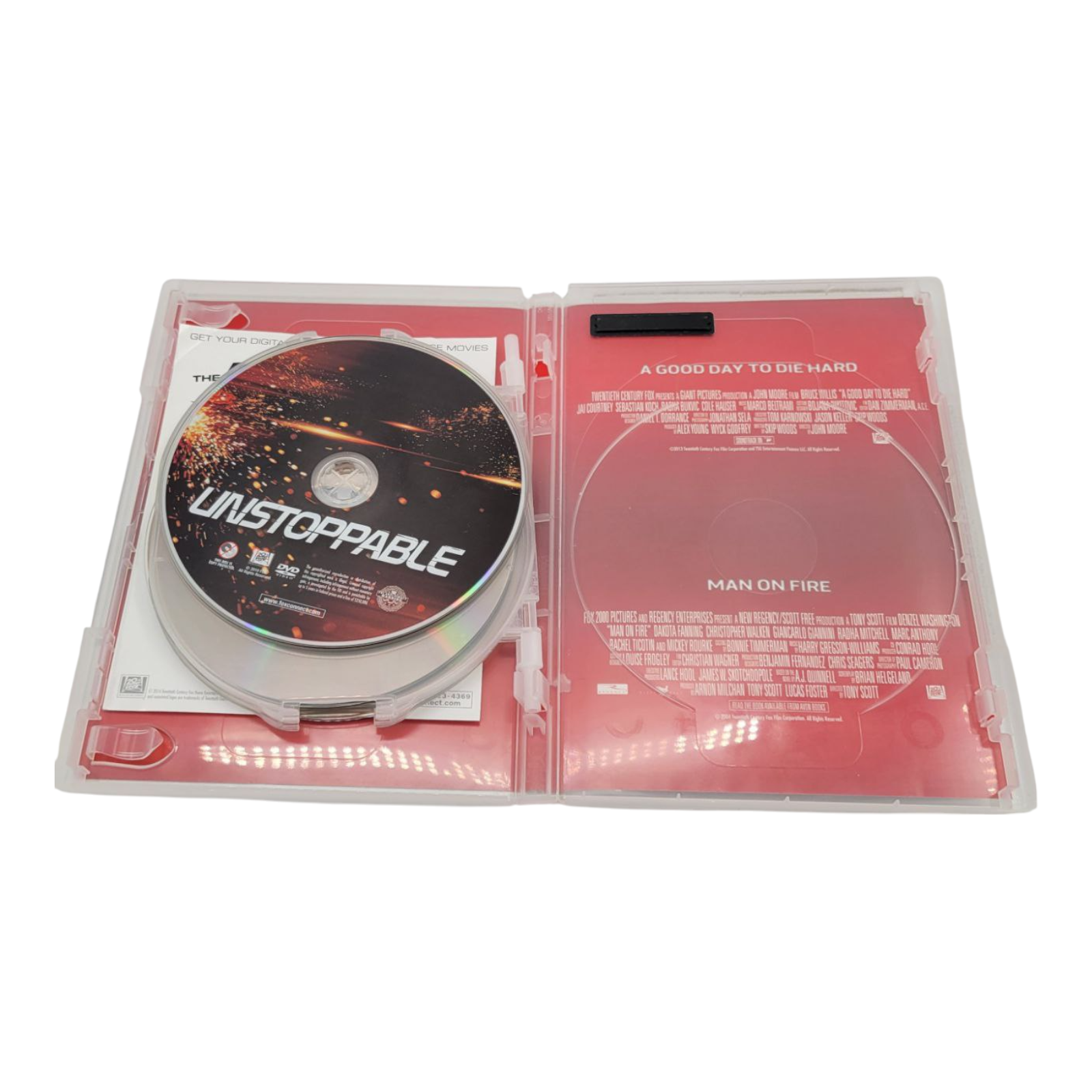 6 DVD and Blu Ray Action Movie Bundle