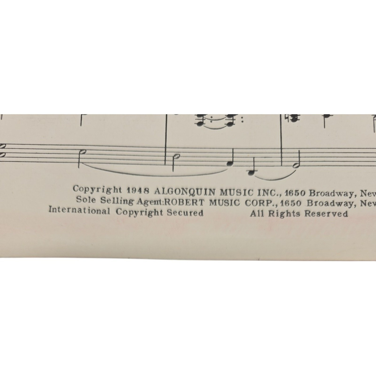 You’re Breaking My Heart 1948 Sheet Music Pat Genaro Sunny Skylar Vic Damone