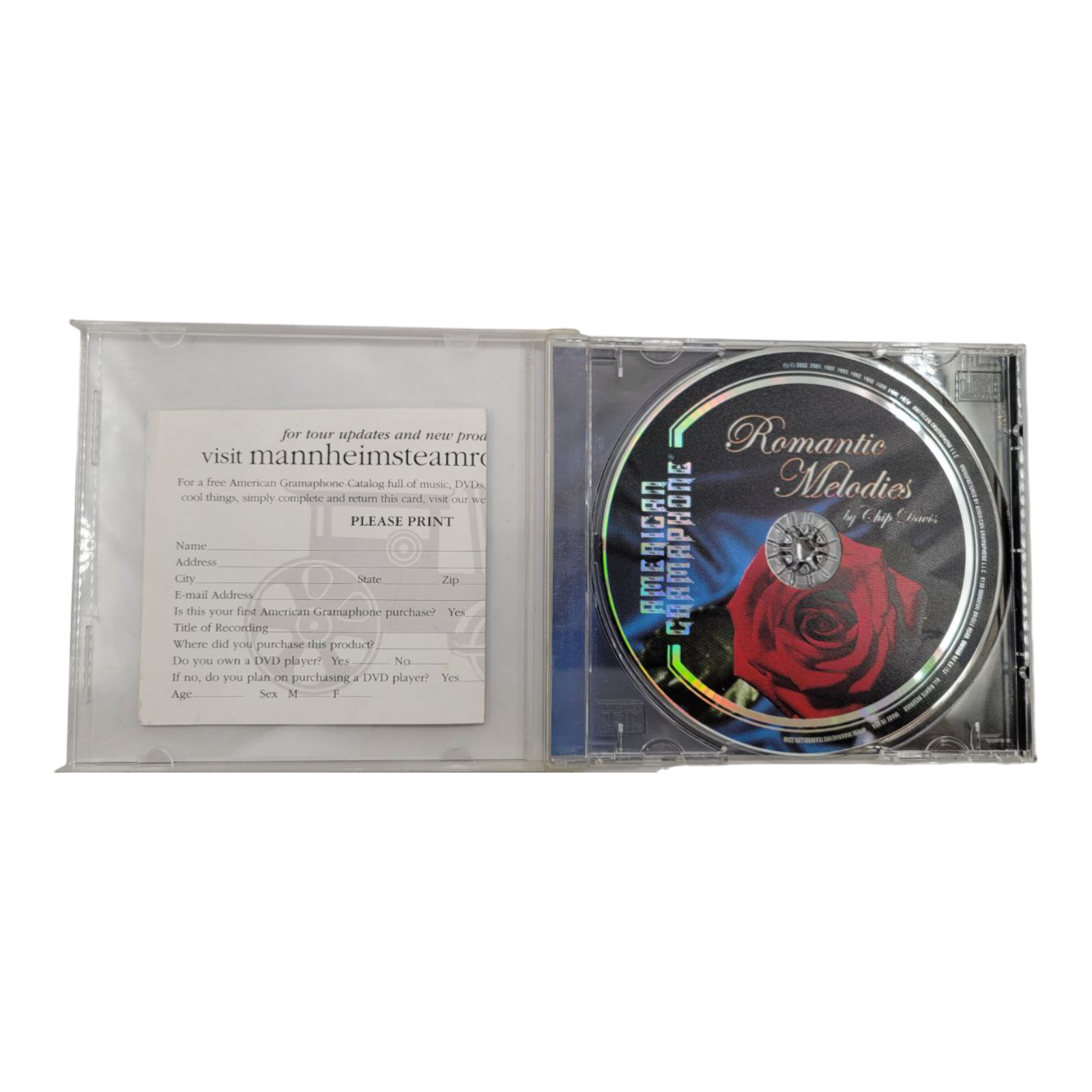 Mannheim Steamroller American Spirit and Romantic Classics 2 CD Bundle