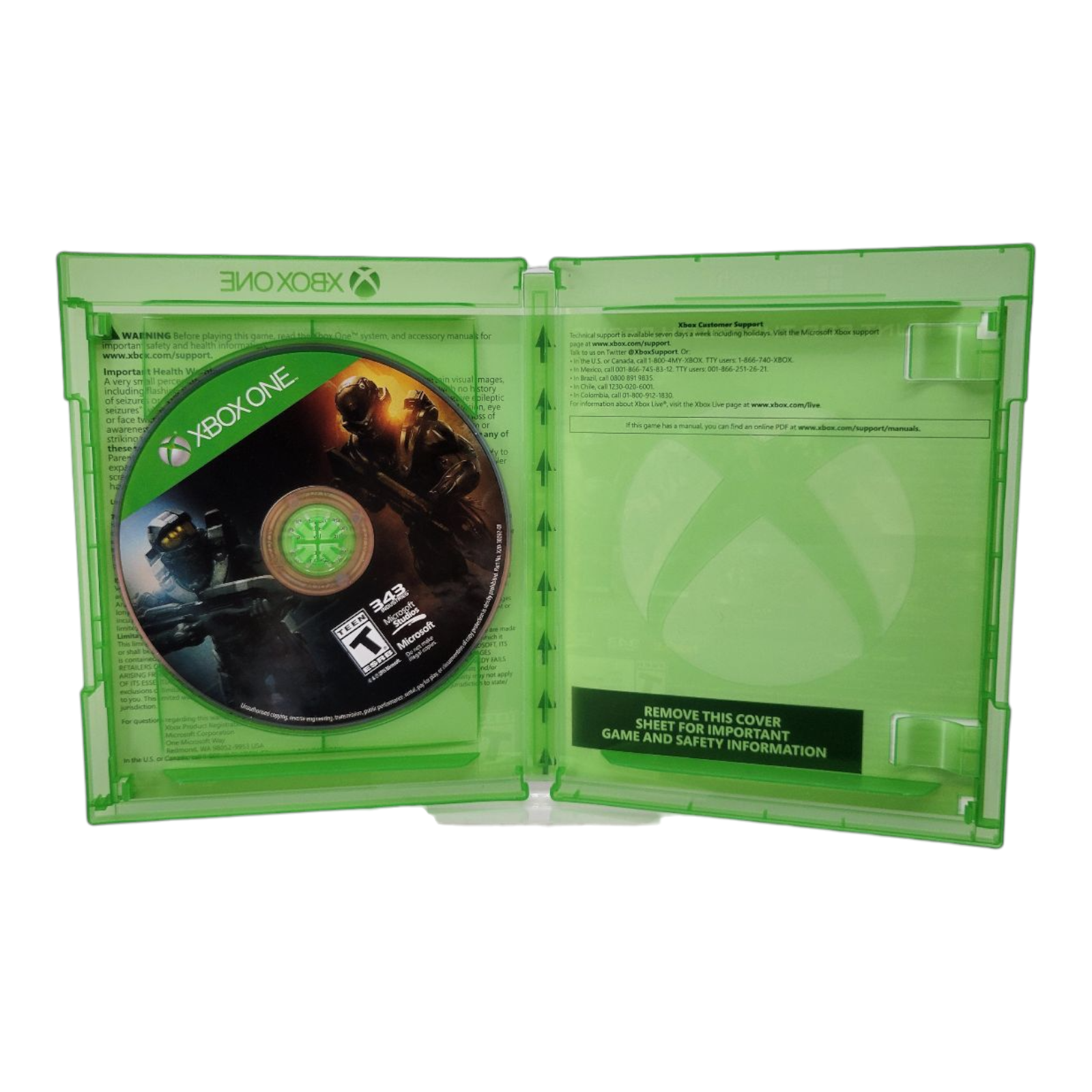 Microsoft Halo 5 Guardians Xbox One 2015 Game No Manual