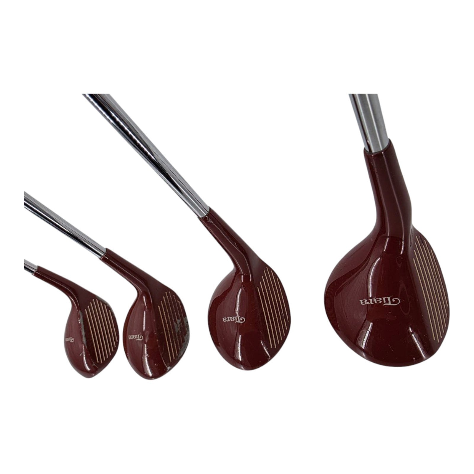 Wilson Tiara Driver 3-5-7 Fairway Wood Ladies RH Steel Shafts Swing Rite Grips