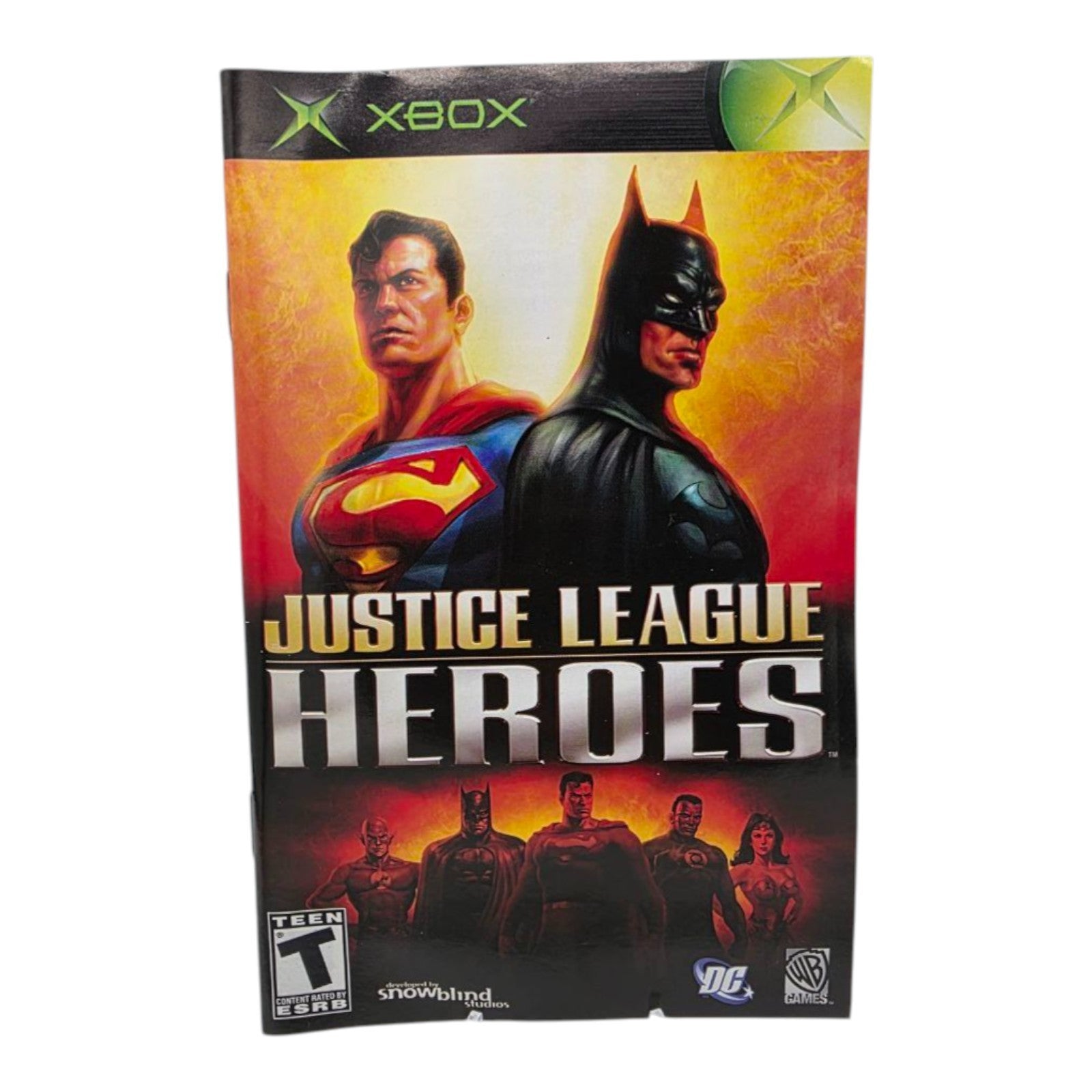 Microsoft Xbox Justice League Heroes Complete with Manual Tested 2006