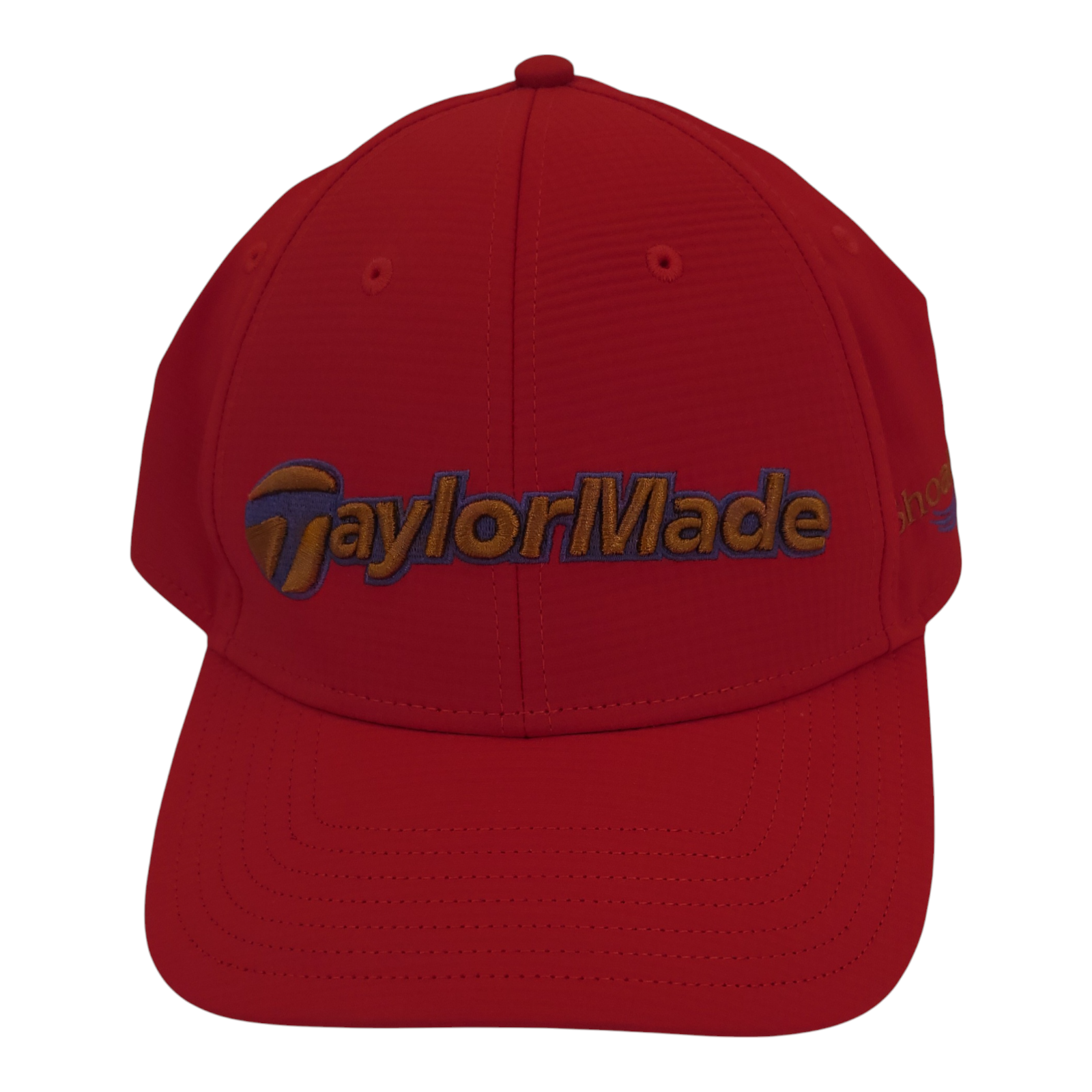 TaylorMade Shoal Creek Red Unstructured Adjustable One Size Baseball Cap Golf