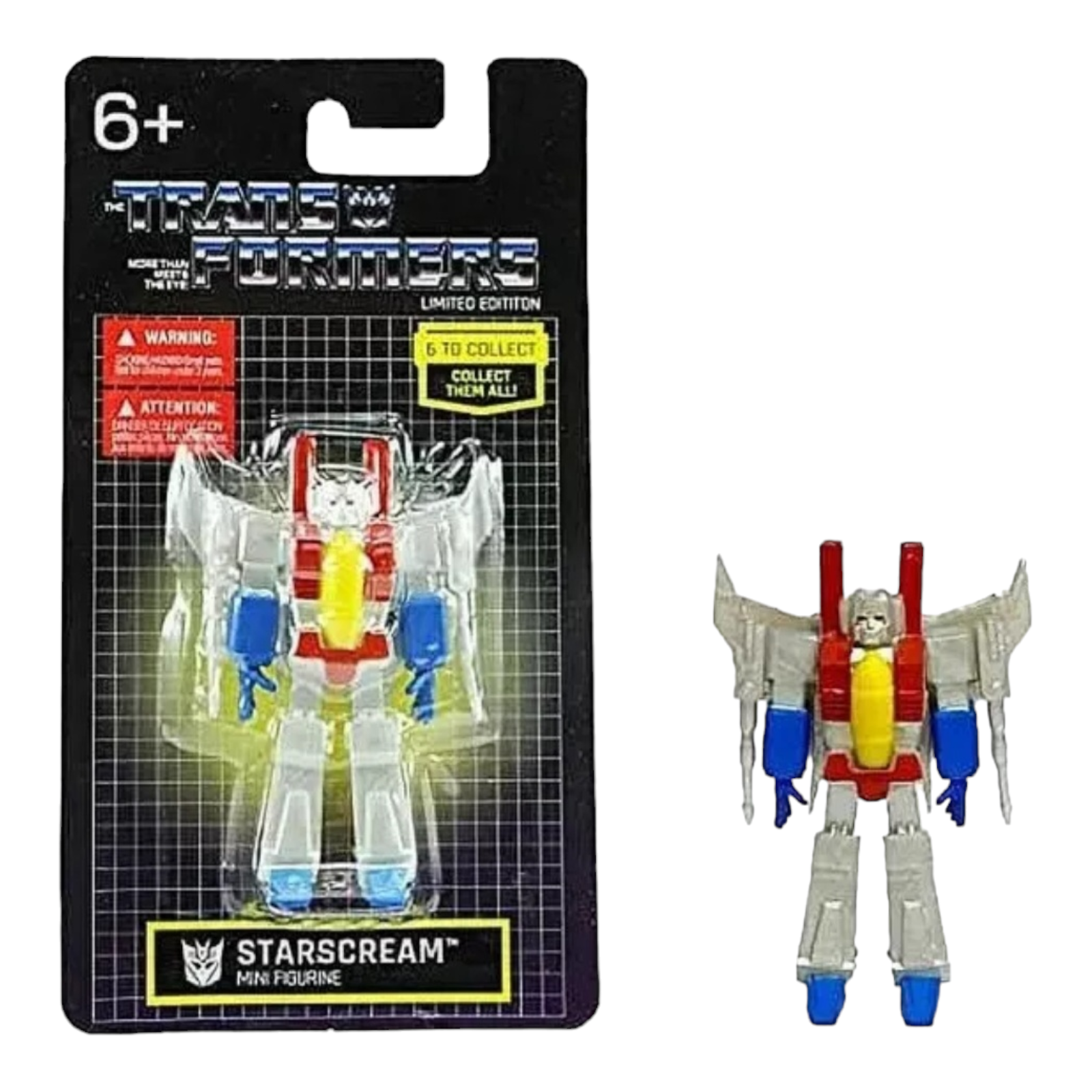 Hasbro Transformers Starscream Decepticon Limited Edition Mini Figurine 2.5 Inch