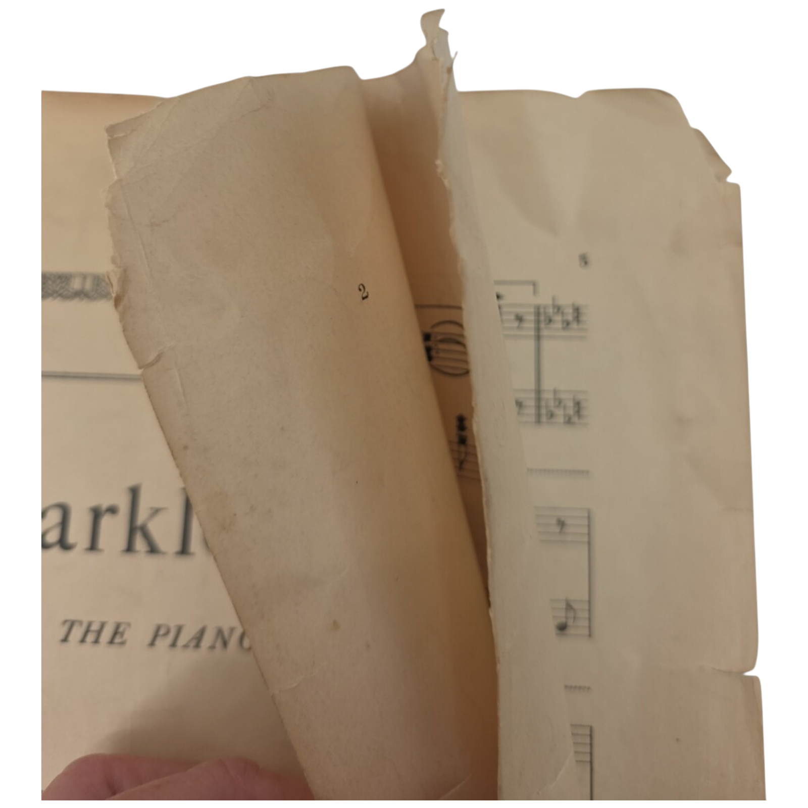 1911 Sparklets For the Piano Vintage Sheet Music Composer Walter E. Miles