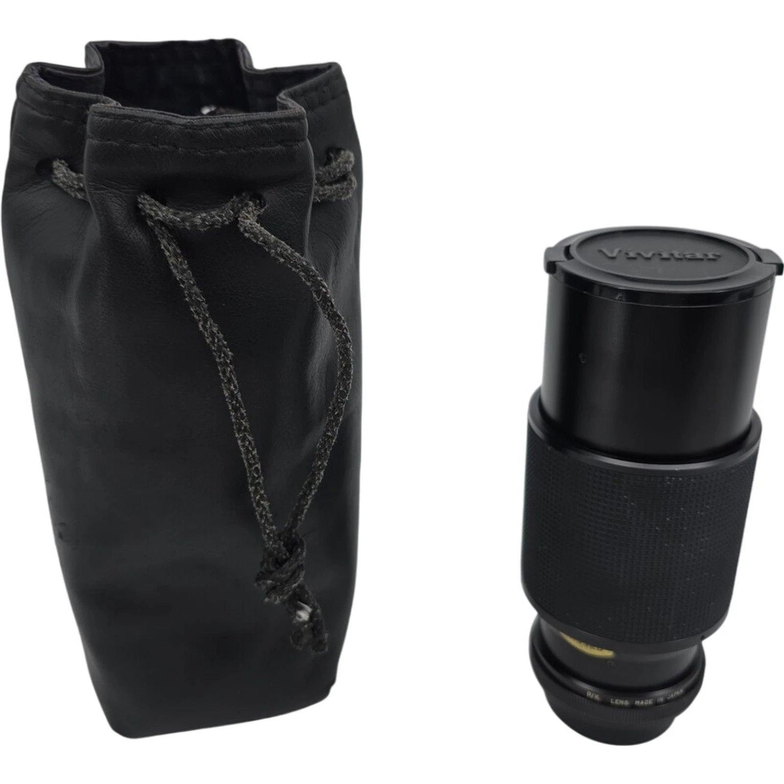 Vivitar 75-205mm f/3.8 MC Macro Focusing Zoom Lens P/K Mount Japan w/ Case