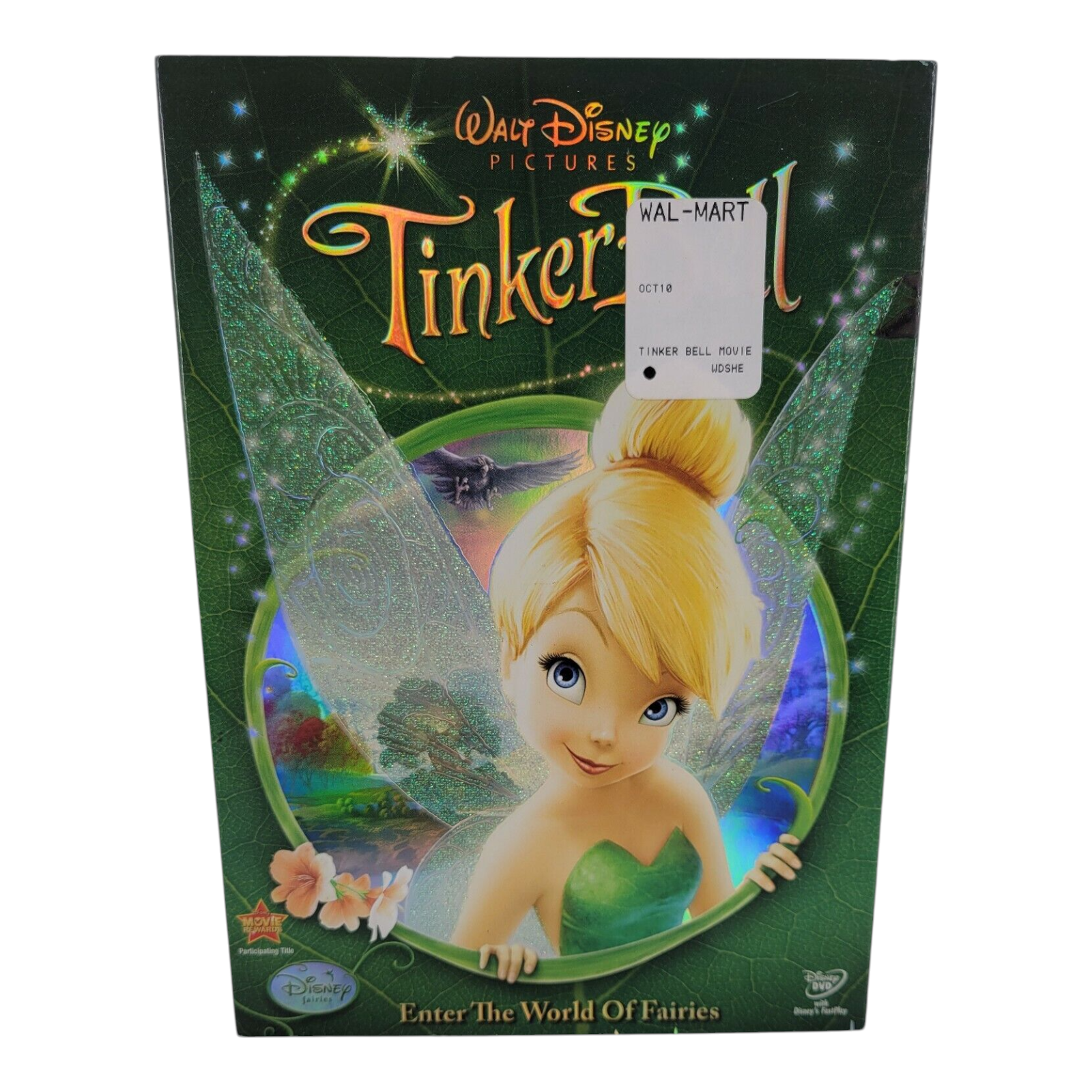 Walt Disney Pictures Tinker Bell G Rated 2008 DVD Case With Slipcover