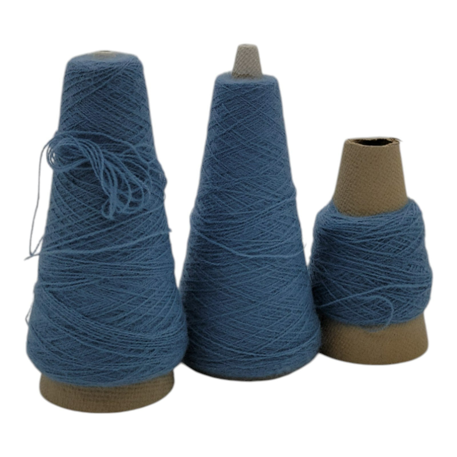 Vintage 1980s Templon Lavander Yarn Cone 2/24 Lot of 3