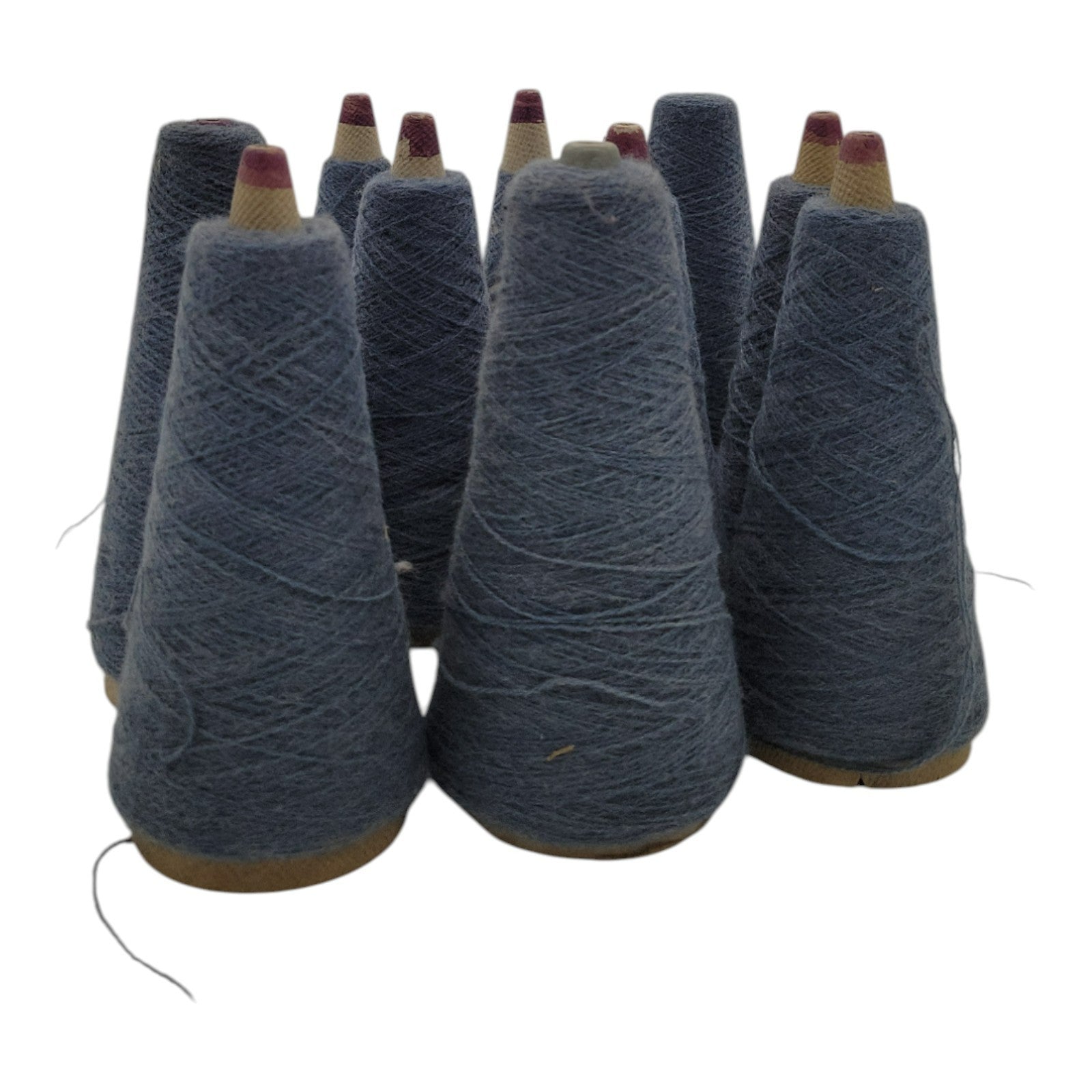 Vintage Templon 2/24 Sealskin Header Acrylic Cone Yarn Lot of 10