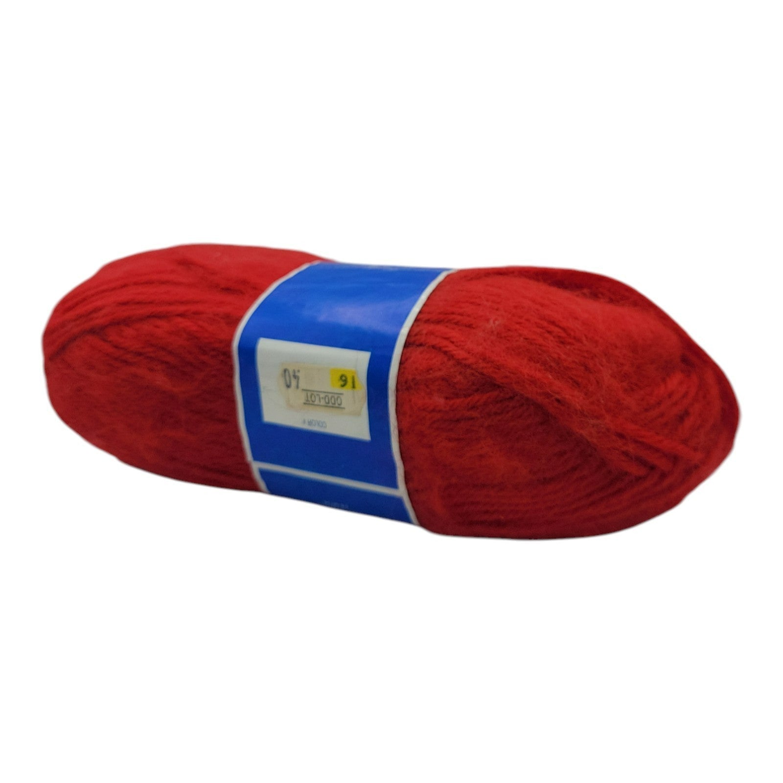 Vintage 1980s TG&Y Promotion Knitting Yarn Bright Red