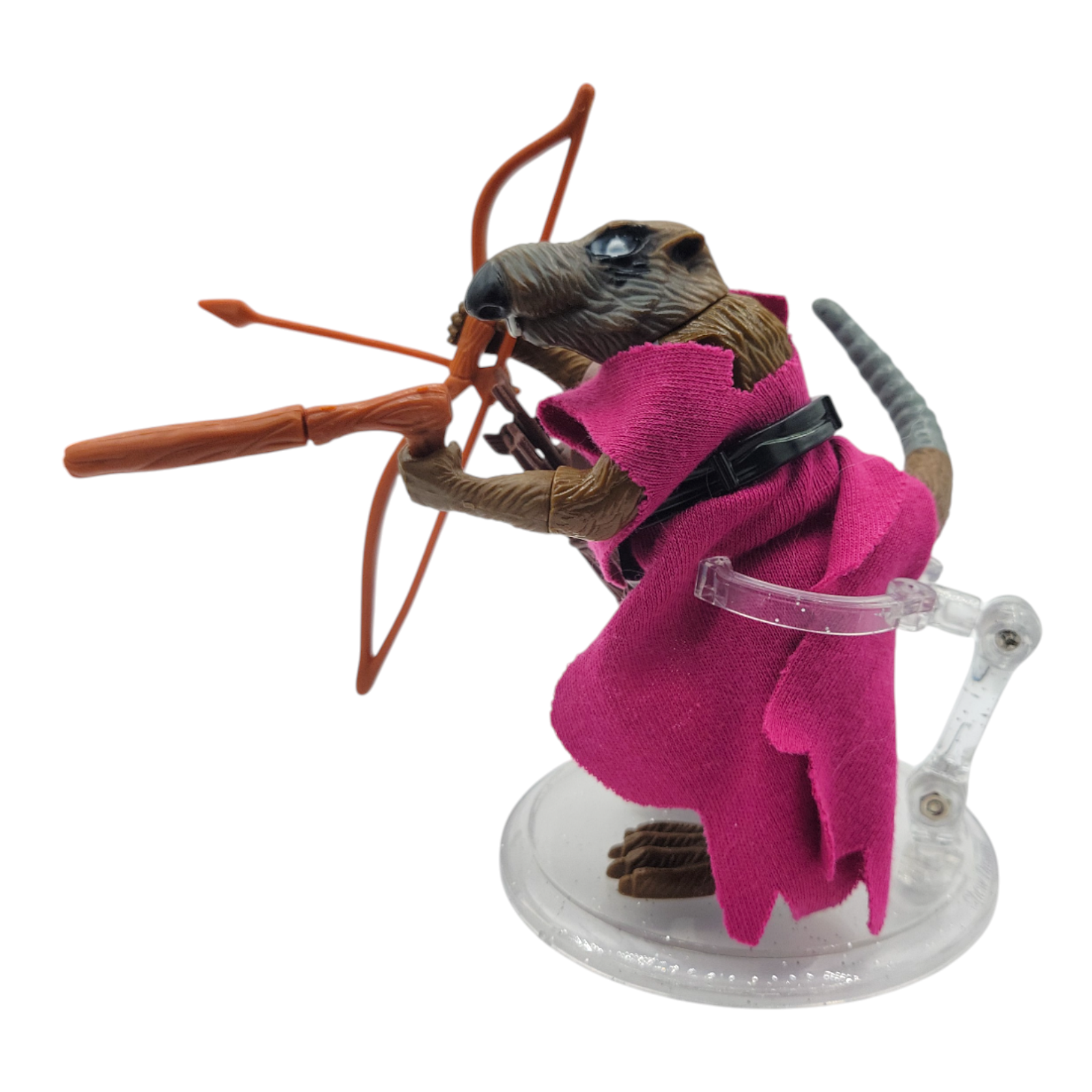 1988 TMNT Master Splinter Ninja Turtles Toy Rat Action Figure Vintage Soft Head